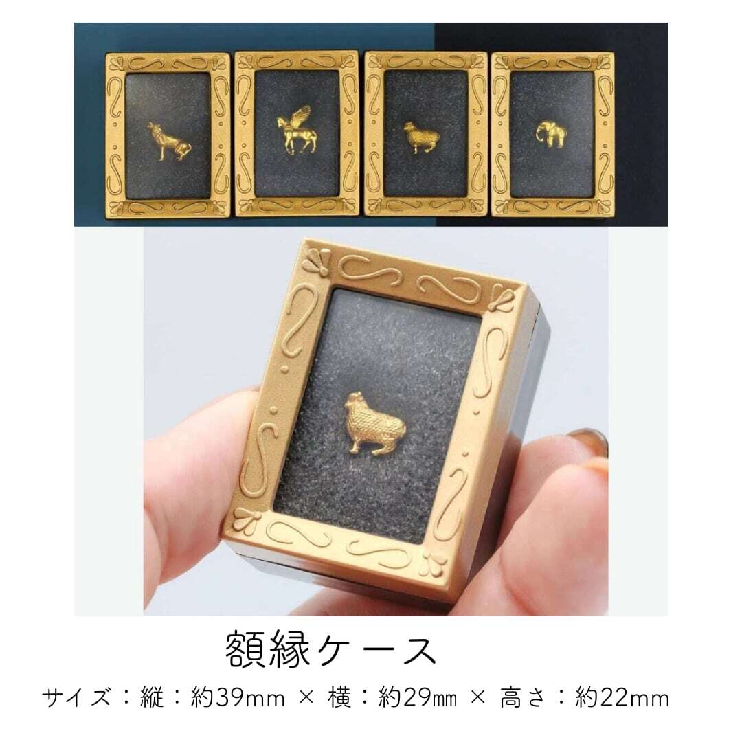 純金 『弁財天と白蛇 A 』約1g お守り・コレクション・ギフト【JUNGOLD