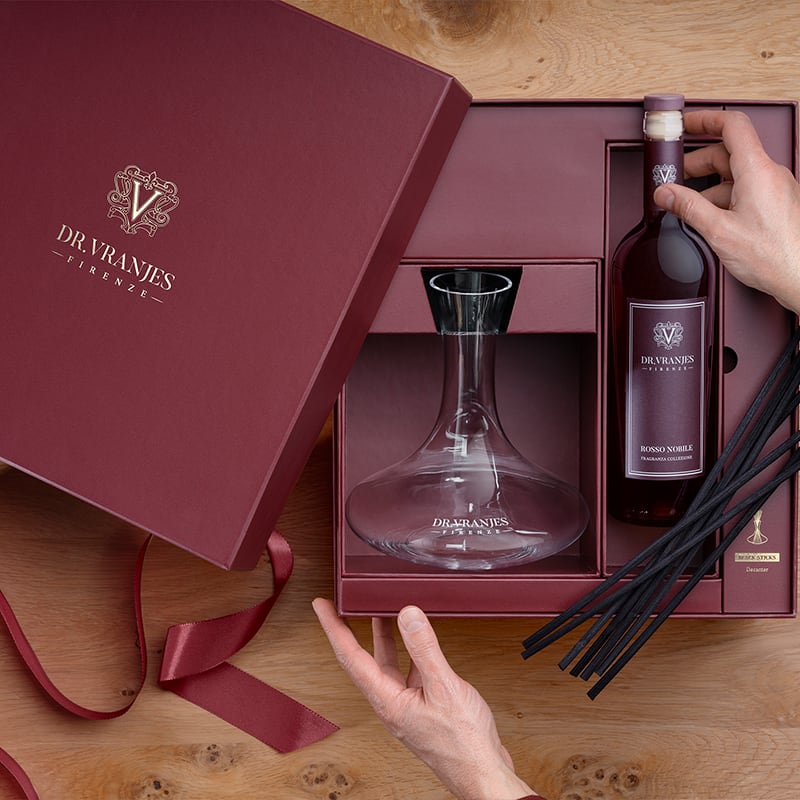 プレゼントキャンペーン》ROSSO NOBILE ディフューザー デキャンタ SET