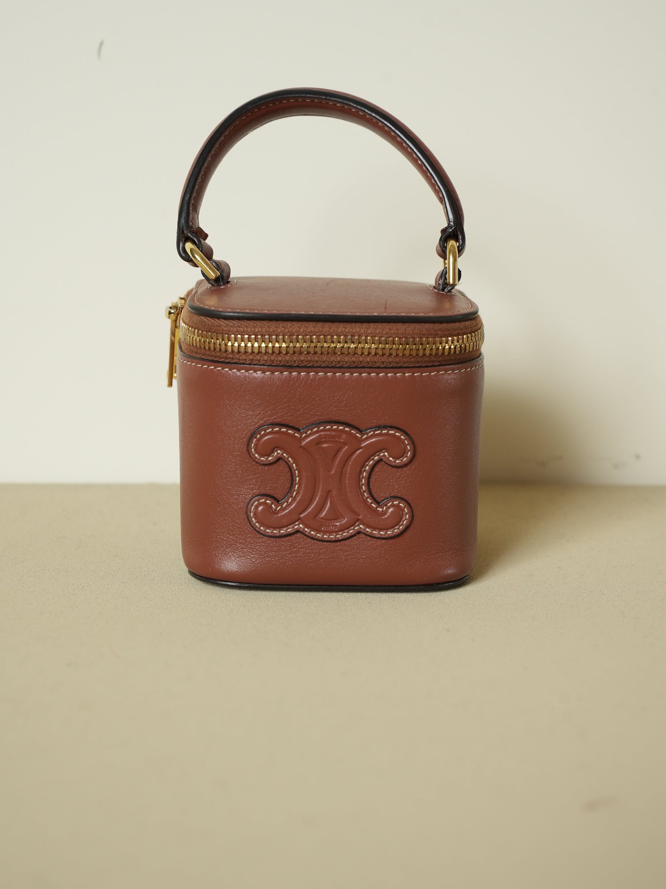 CELINE セリーヌ トリオンフ ミニバニティバッグ | Raum Vintage