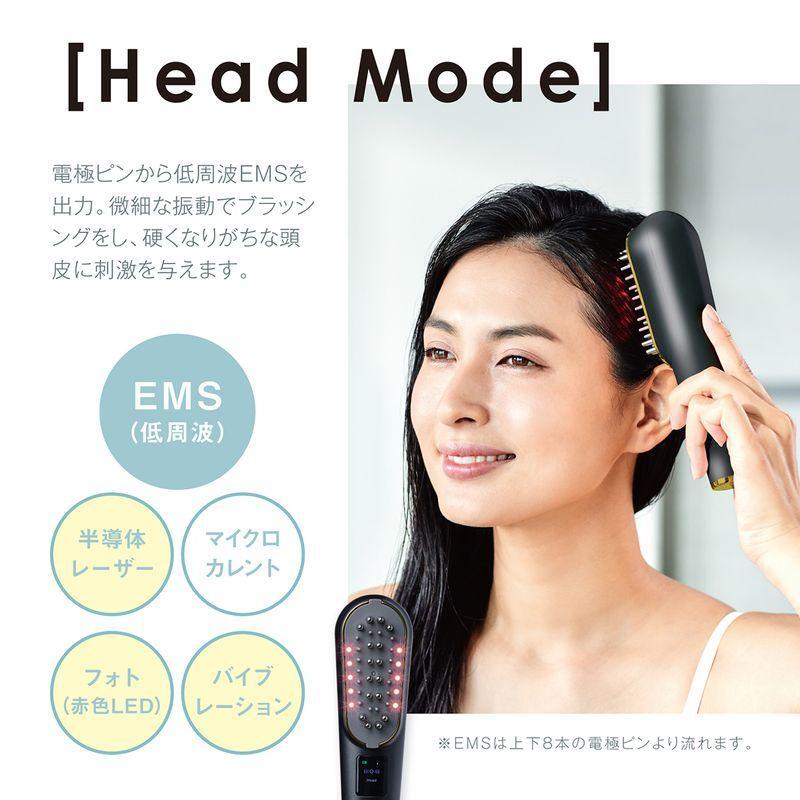 電気バリブラシ リフトアップ 美顔器 EMS WAVE WAVE スカルプブラシ