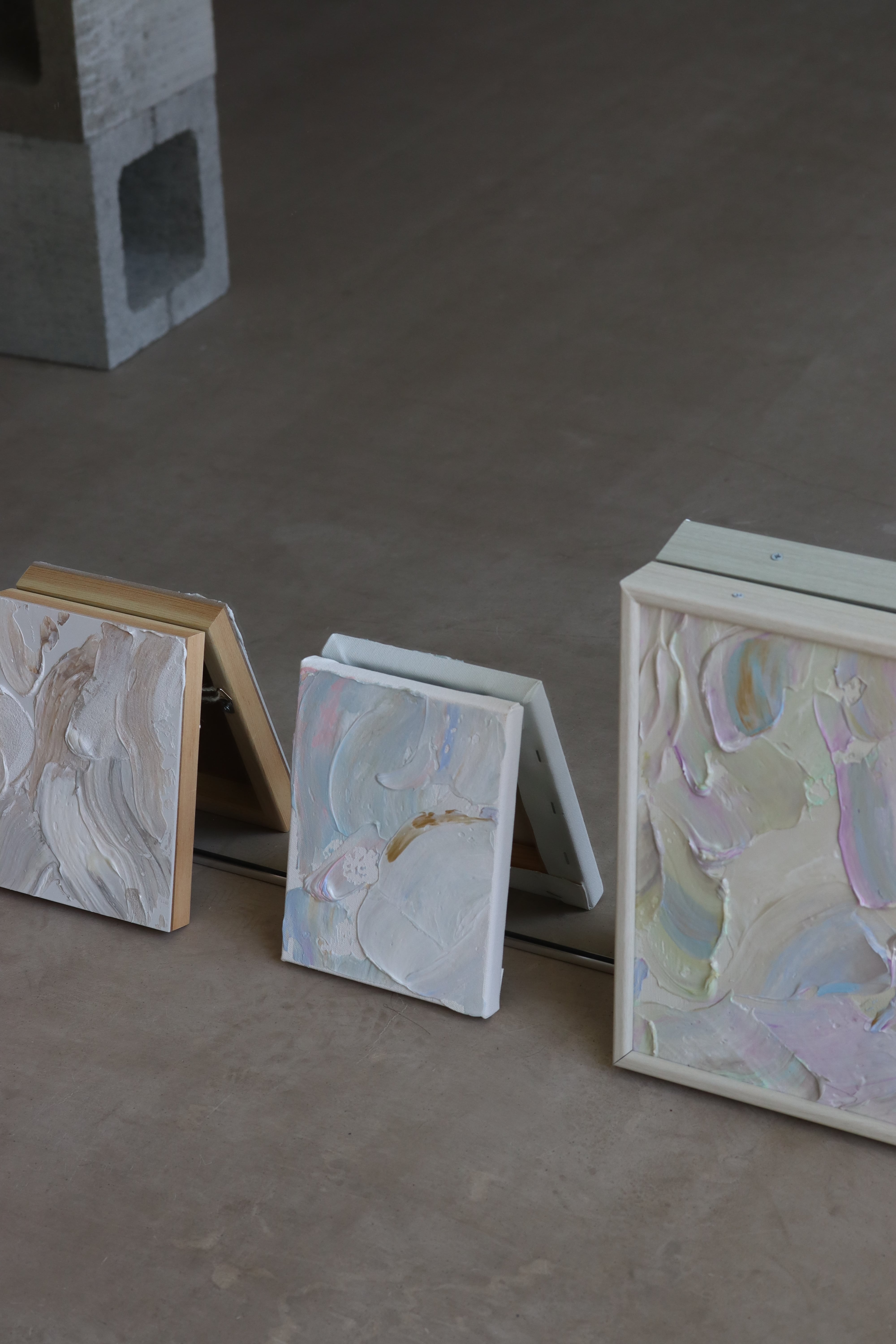 テクスチャーアート (18×14cm) オーダー制作 | Ikumi Yasuzaki