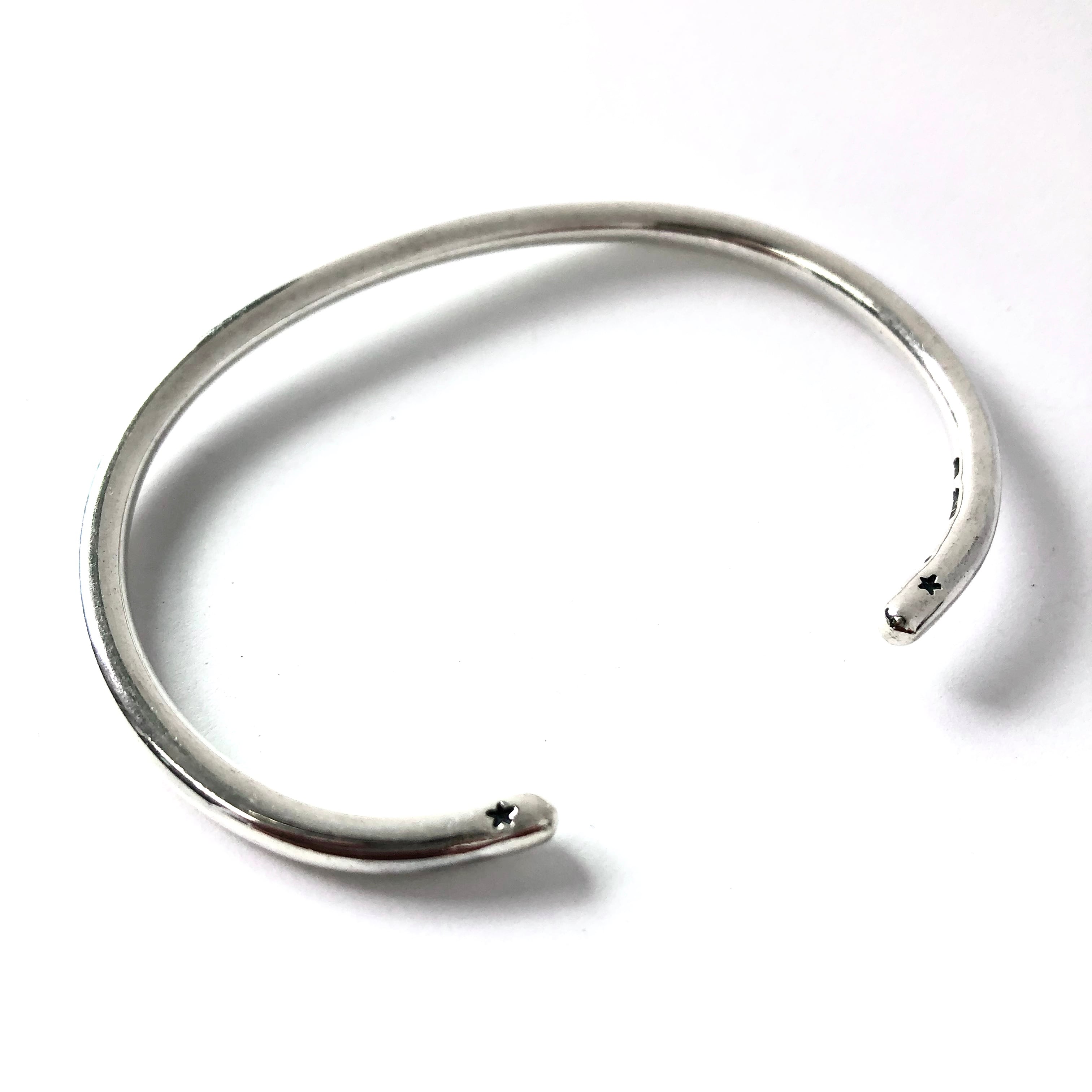 MS BANGLE ／BELIEVEINMIRACLE ビリーブインミラクル シルバーバングル