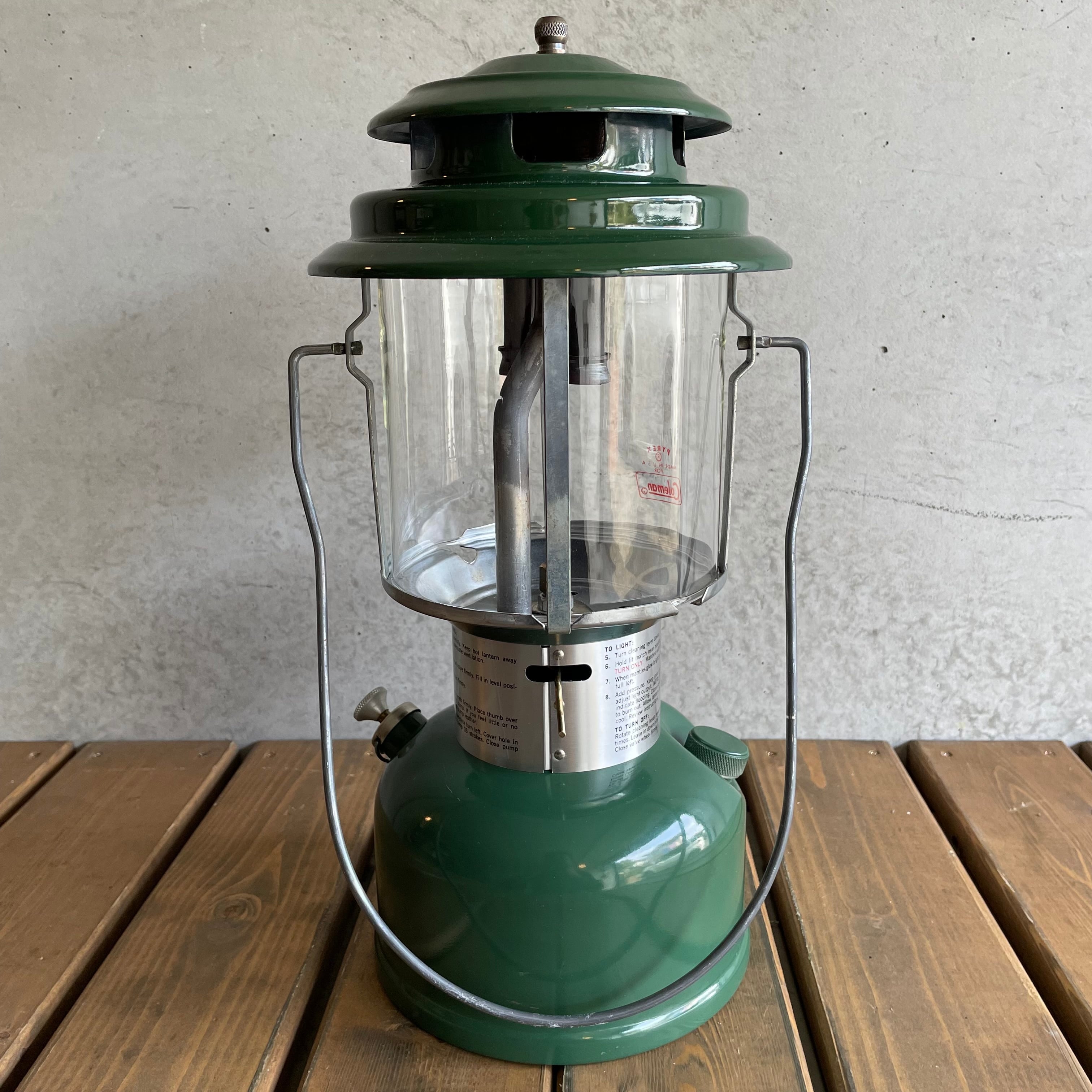 コールマン 220H 1973年8月 ツーマントル ランタン ビンテージ 完全