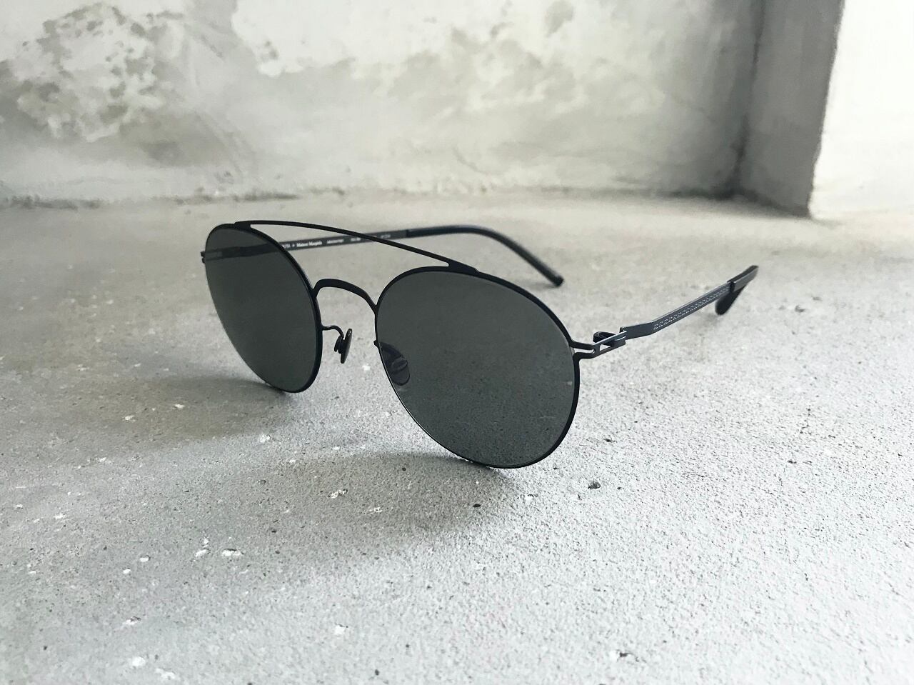 MYKITA + Maison Margiela MMCRAFT007 BLACK MADE IN GERMANY | AFTER DARK