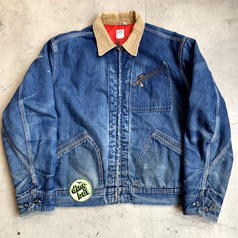 70's Lee 191-LB デニムワークジャケット キルティングライナー ding