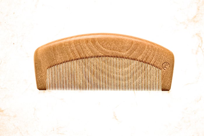 お六櫛】とき櫛 3寸 超細歯 みねばり | 【工房ふるかわや】木曽の伝統