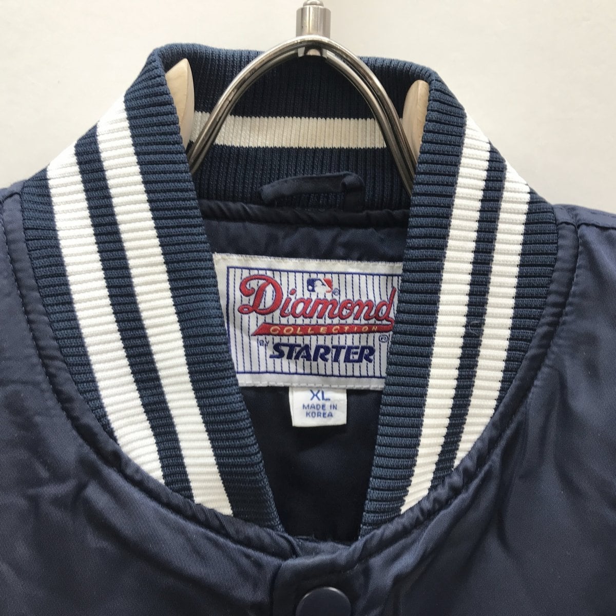 STARTER 90年代 YANKEES ヤンキース ナイロンスタジャン 中綿 キルト