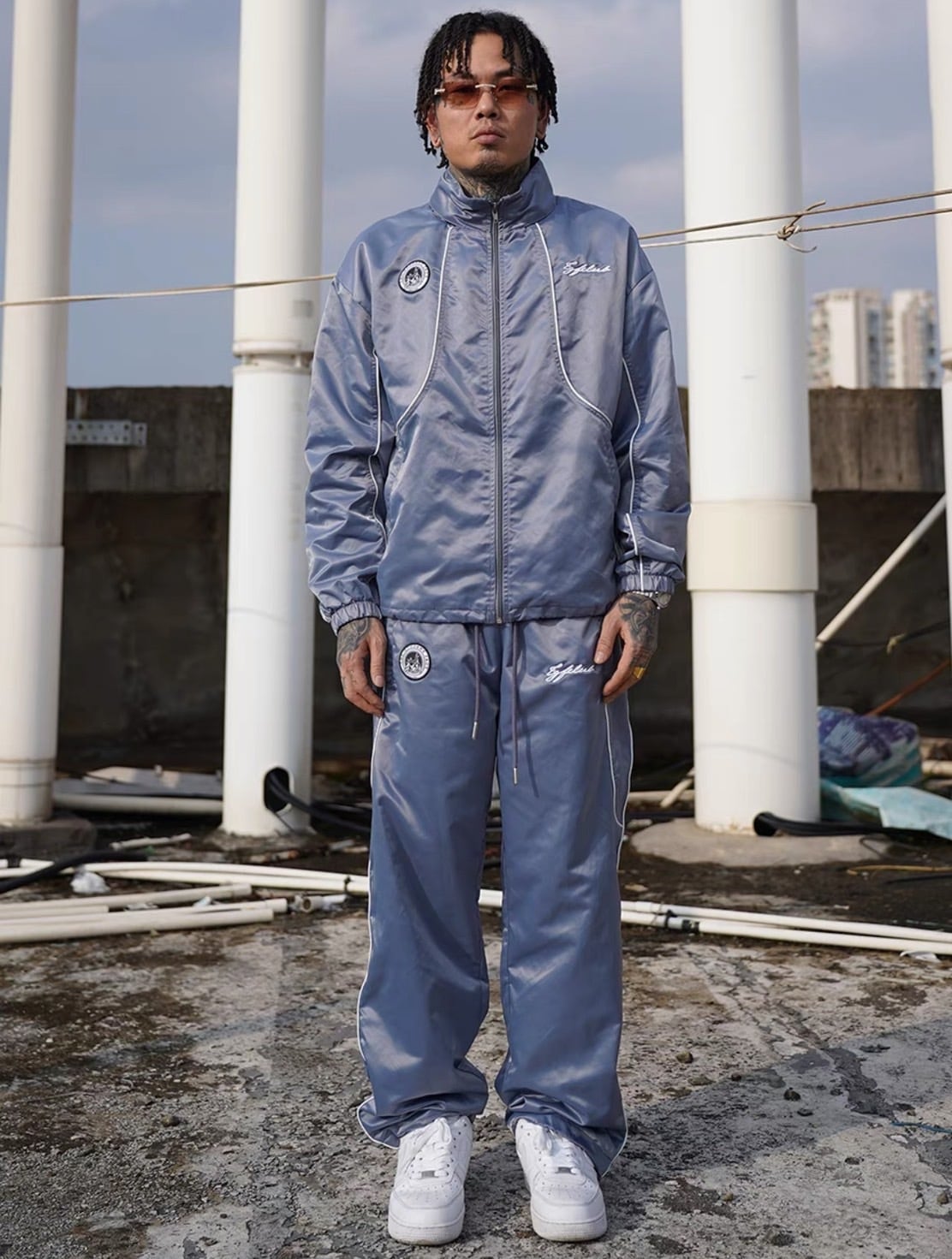 ナイロンセットアップジャケット(gr79) | groovy.japan