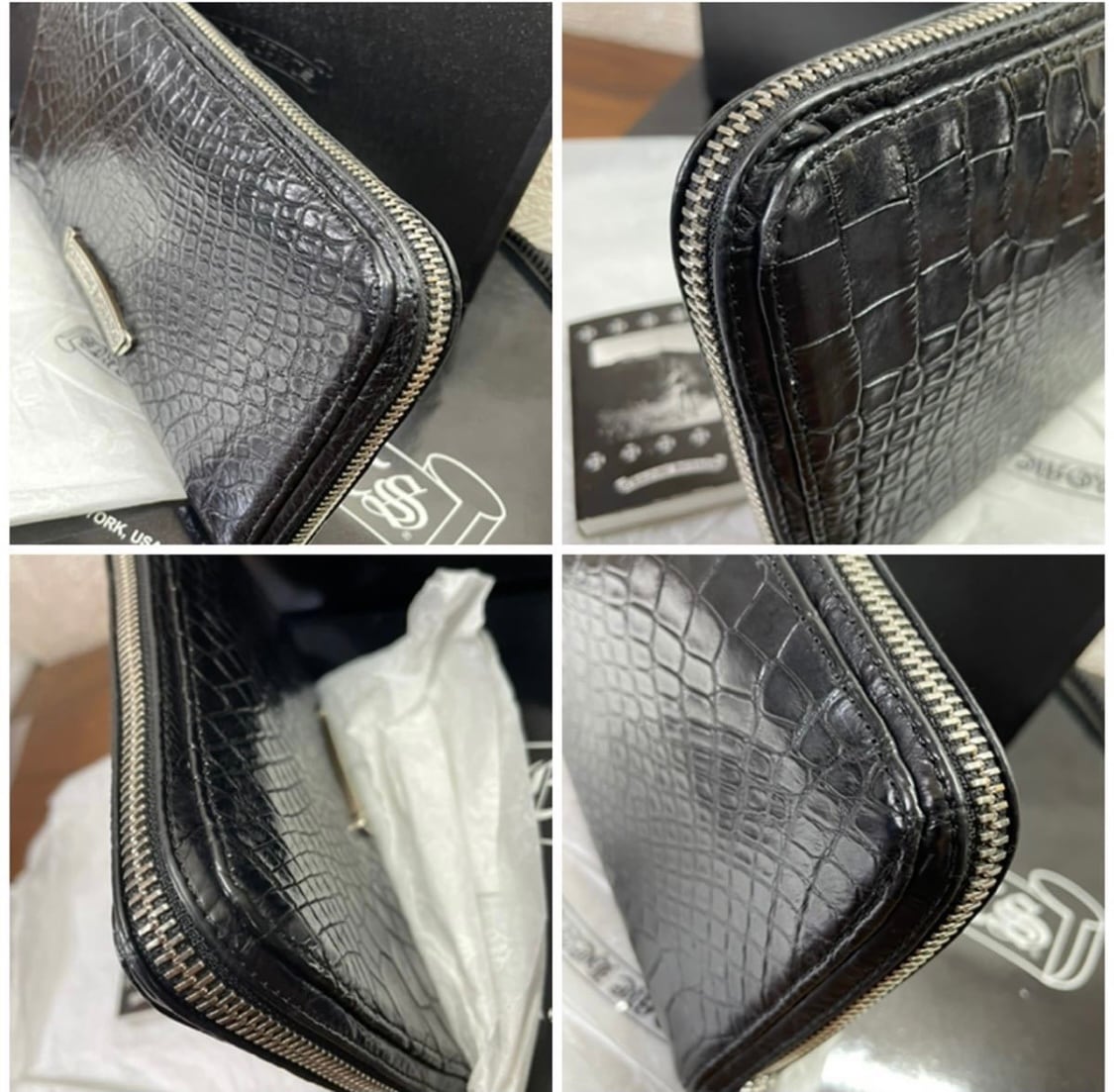 CHROME HEARTS クロムハーツ 長財布 アリゲーター クロコ | chromehearts