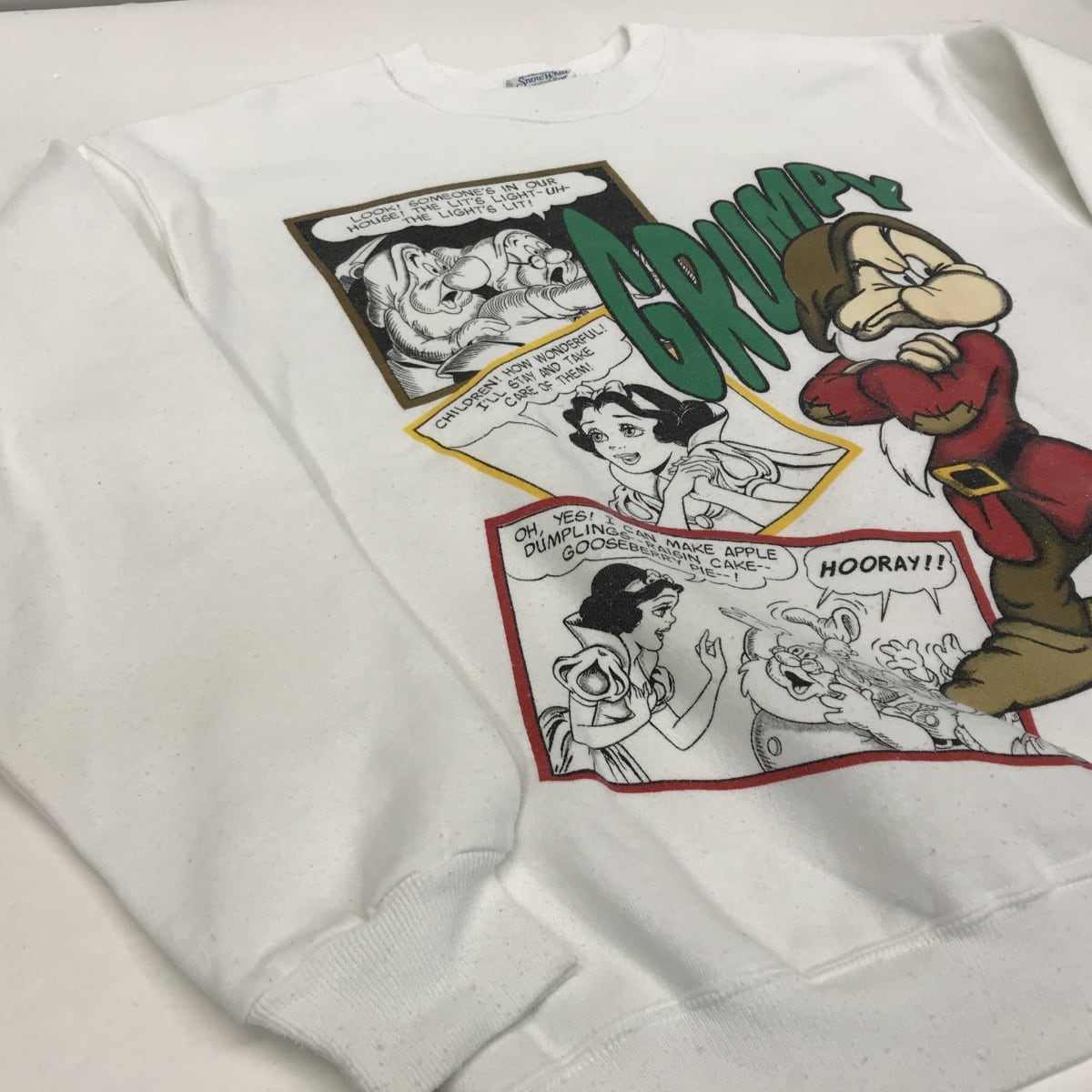 DISNEY ディズニー 80〜90年代 USA製 白雪姫と七人のこびと GRUMPY