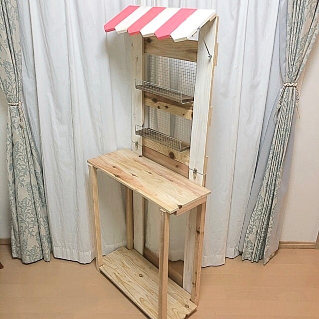 ☆イベント什器/インテリア/ディスプレイ/フリマ/マルシェ/折りたたみ