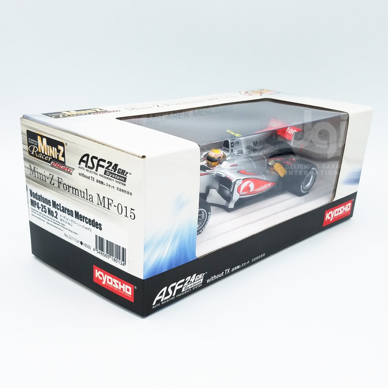 京商 Mini-z フォーミュラ MF-015 マクラーレン MP4-25 No.2 ASF2.4GHz