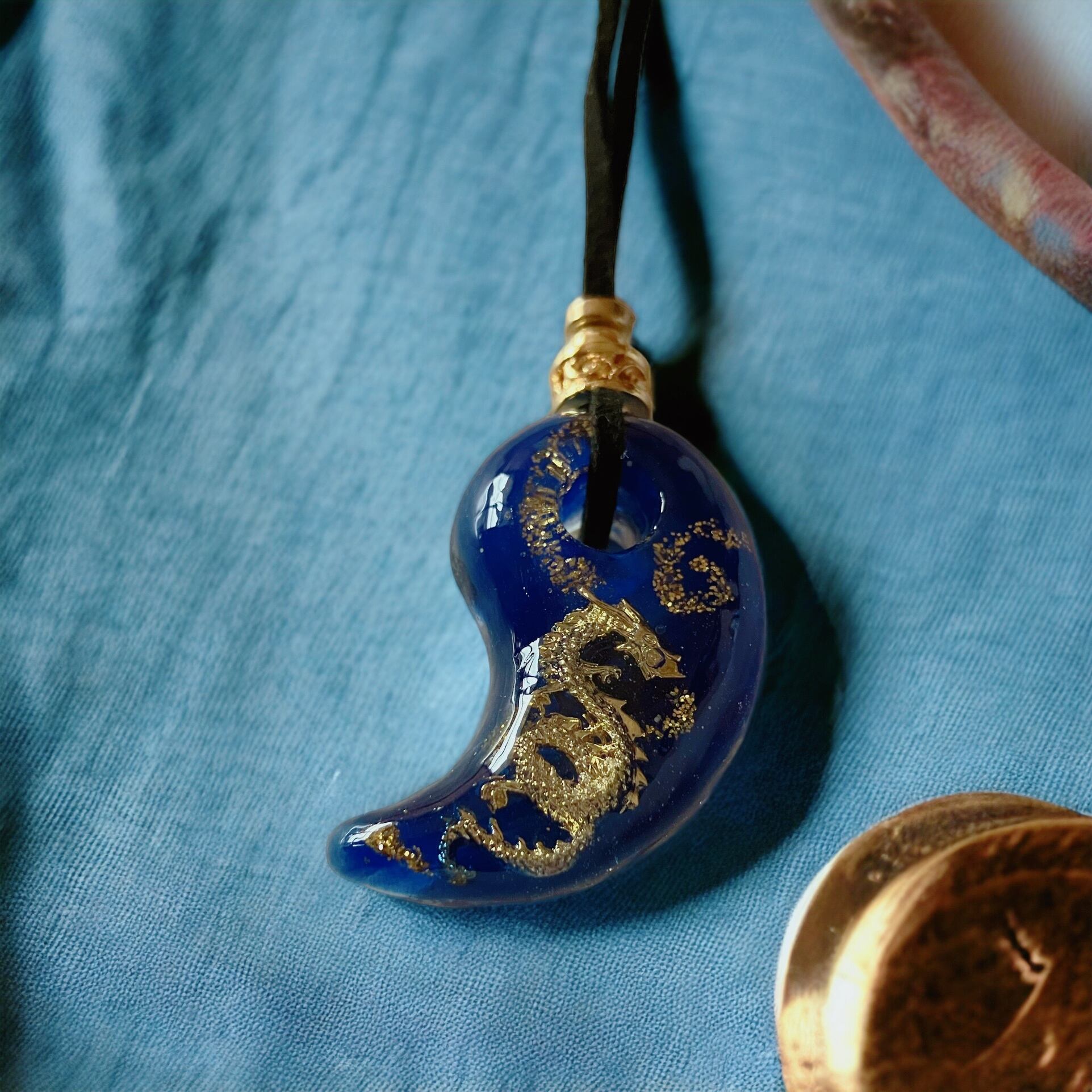 蒼龍勾玉オルゴナイト | FelicitaLuce~eri_ca-勾玉オルゴナイト