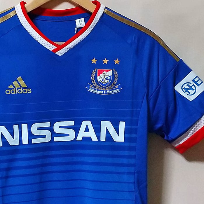 新品・adidas・限定横浜F・マリノスユニフォームNo.18マルキーニョス