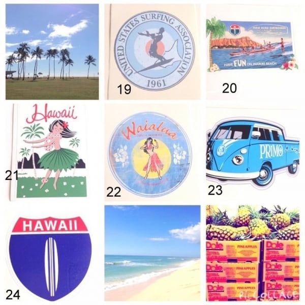 ビンテージ ハワイステッカーシール コレクション♪ | &.Aloha あんど