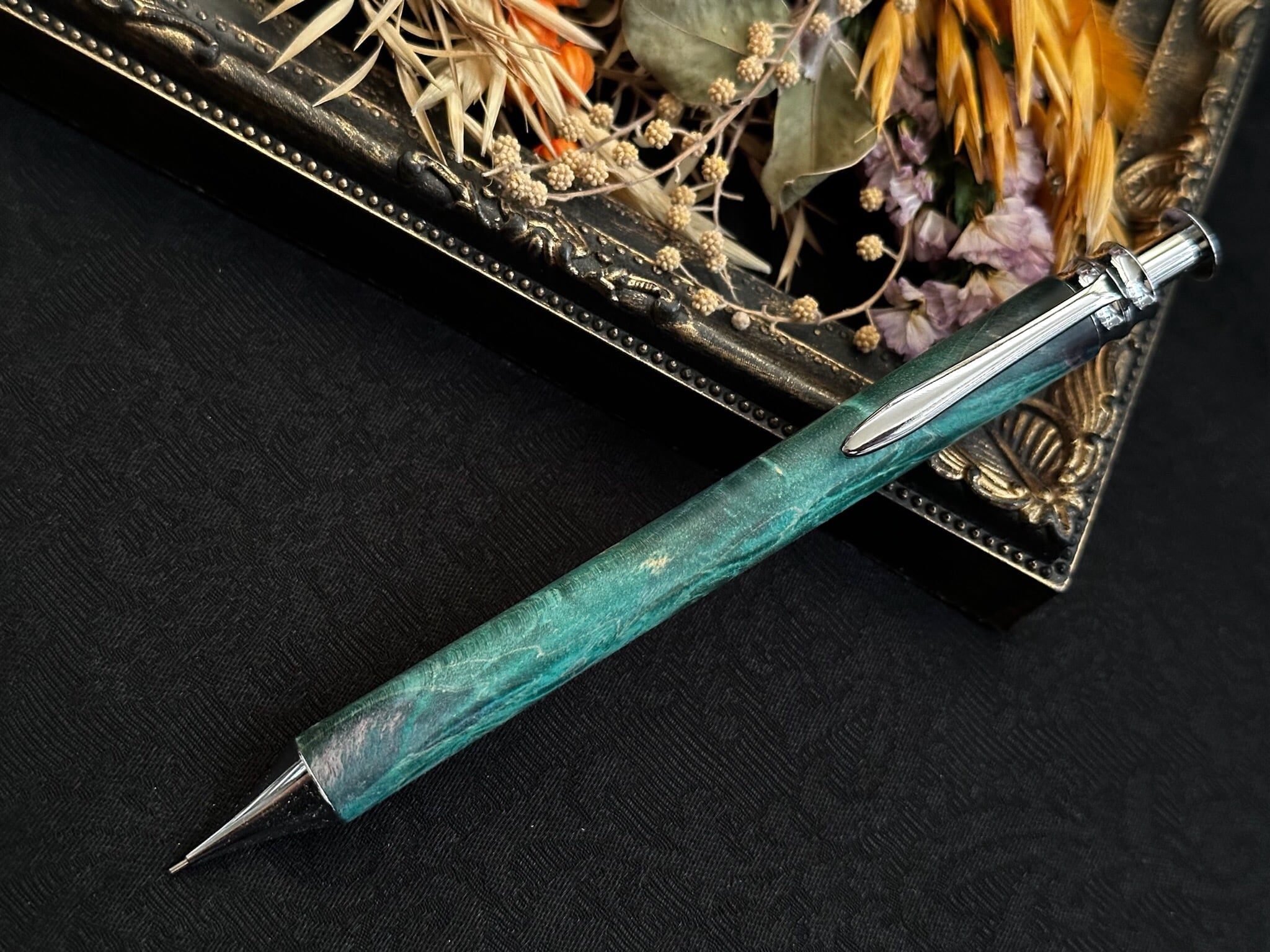 スタビライズドウッド/木軸シャープペン(オリジナル金具） | Flamberg