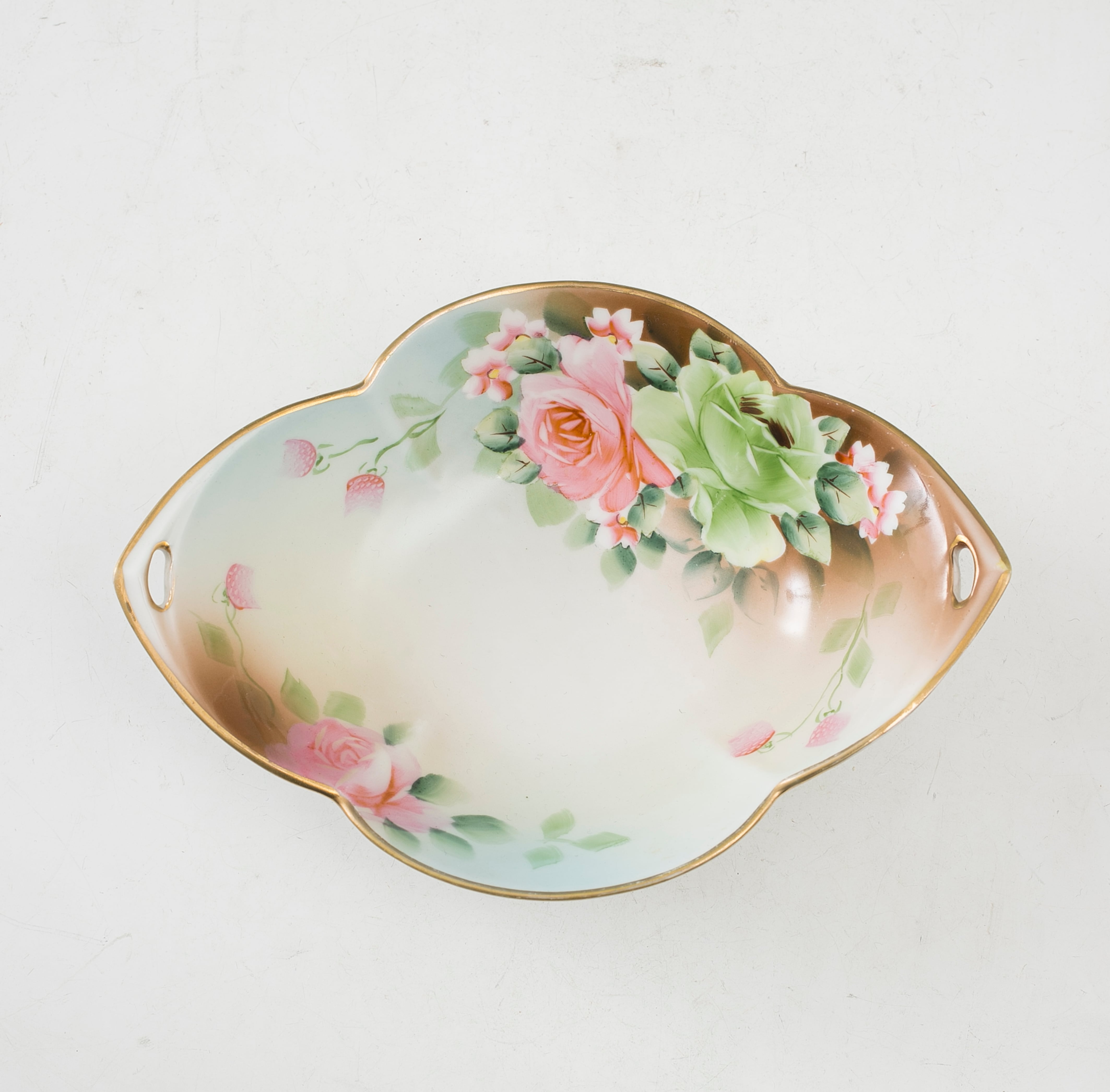 オールドノリタケ M-NIPPON M-Nippon印 金彩 ローズ ニッポン