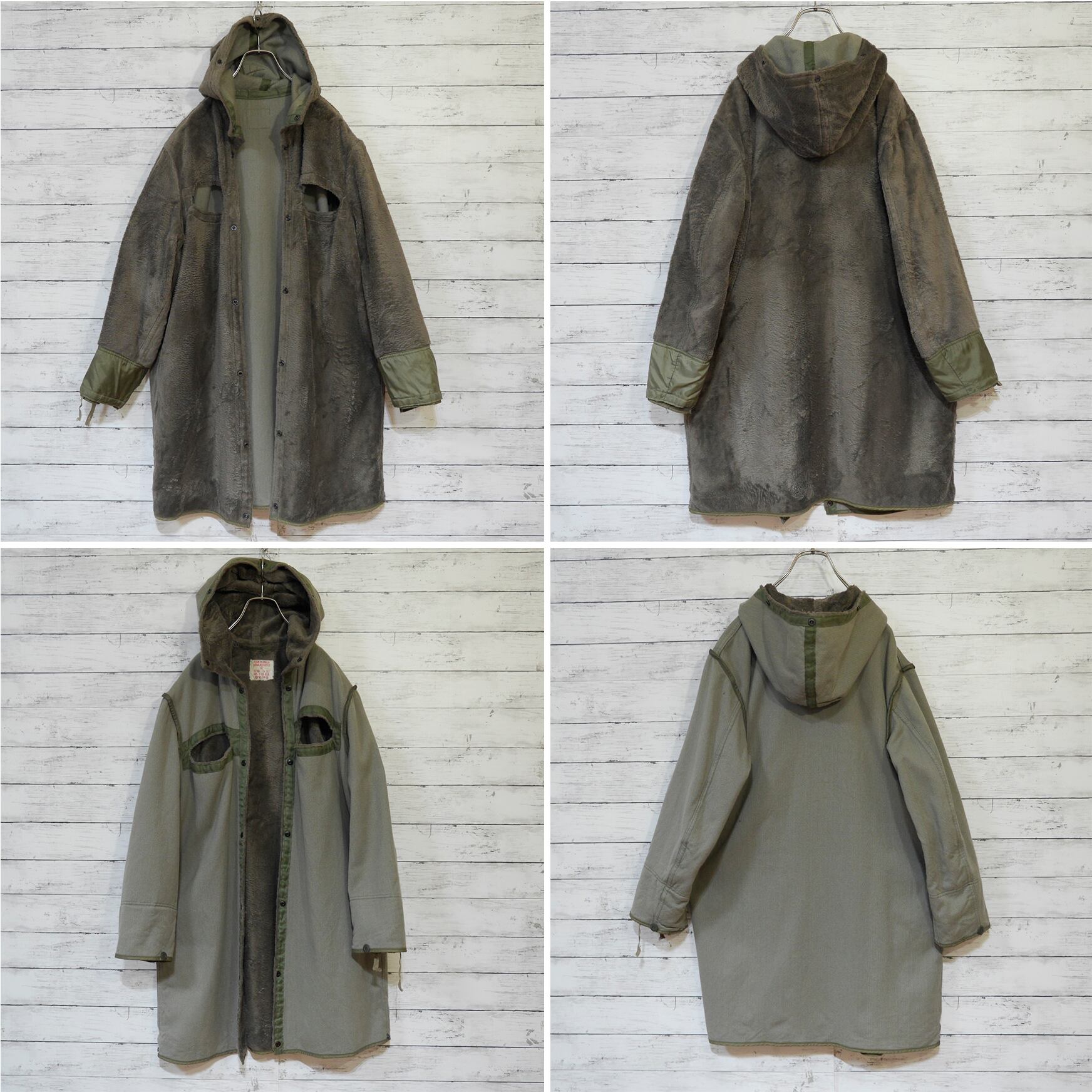 実物 ドイツ軍 German Army ヴィンテージ ボアライナー ロング