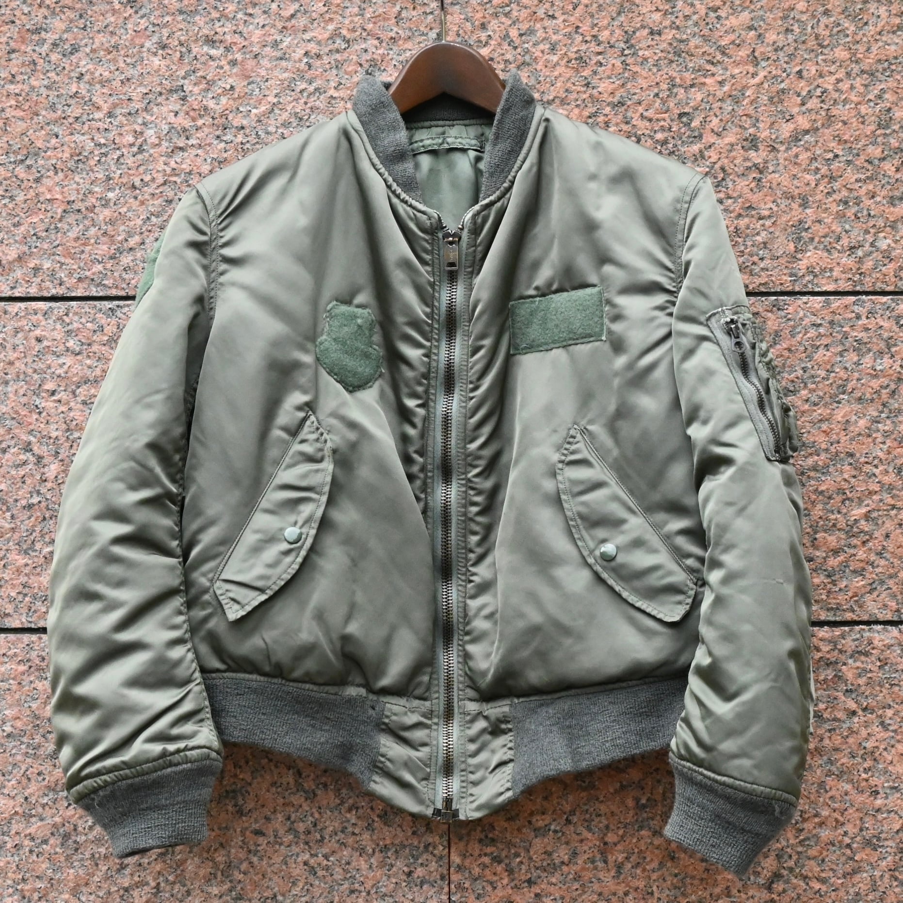 80's U.S.Airforce ground crew MA-1 Alpha industries アメリカ軍