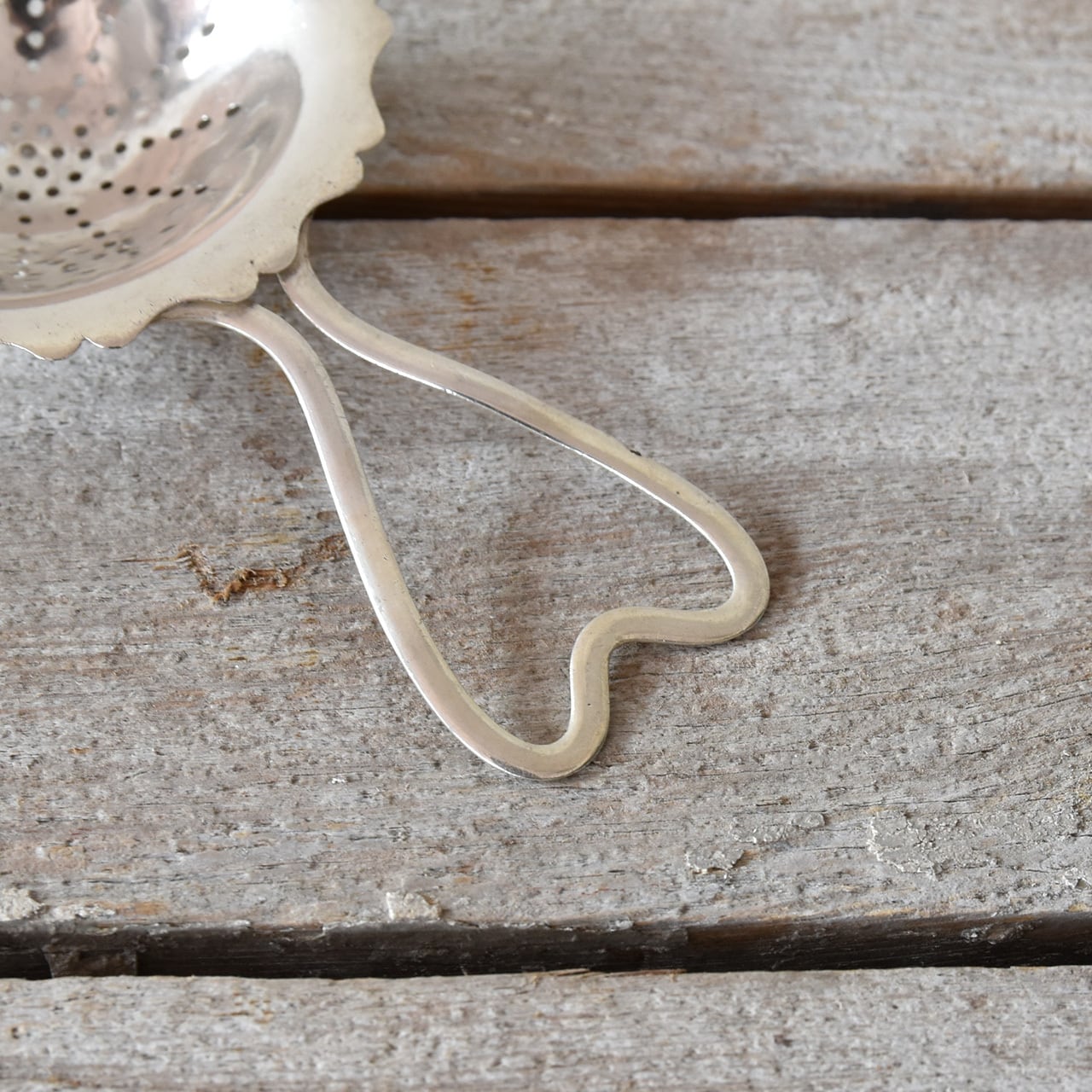 Silver Tea Strainer / シルバー（純銀） ティー ストレーナー