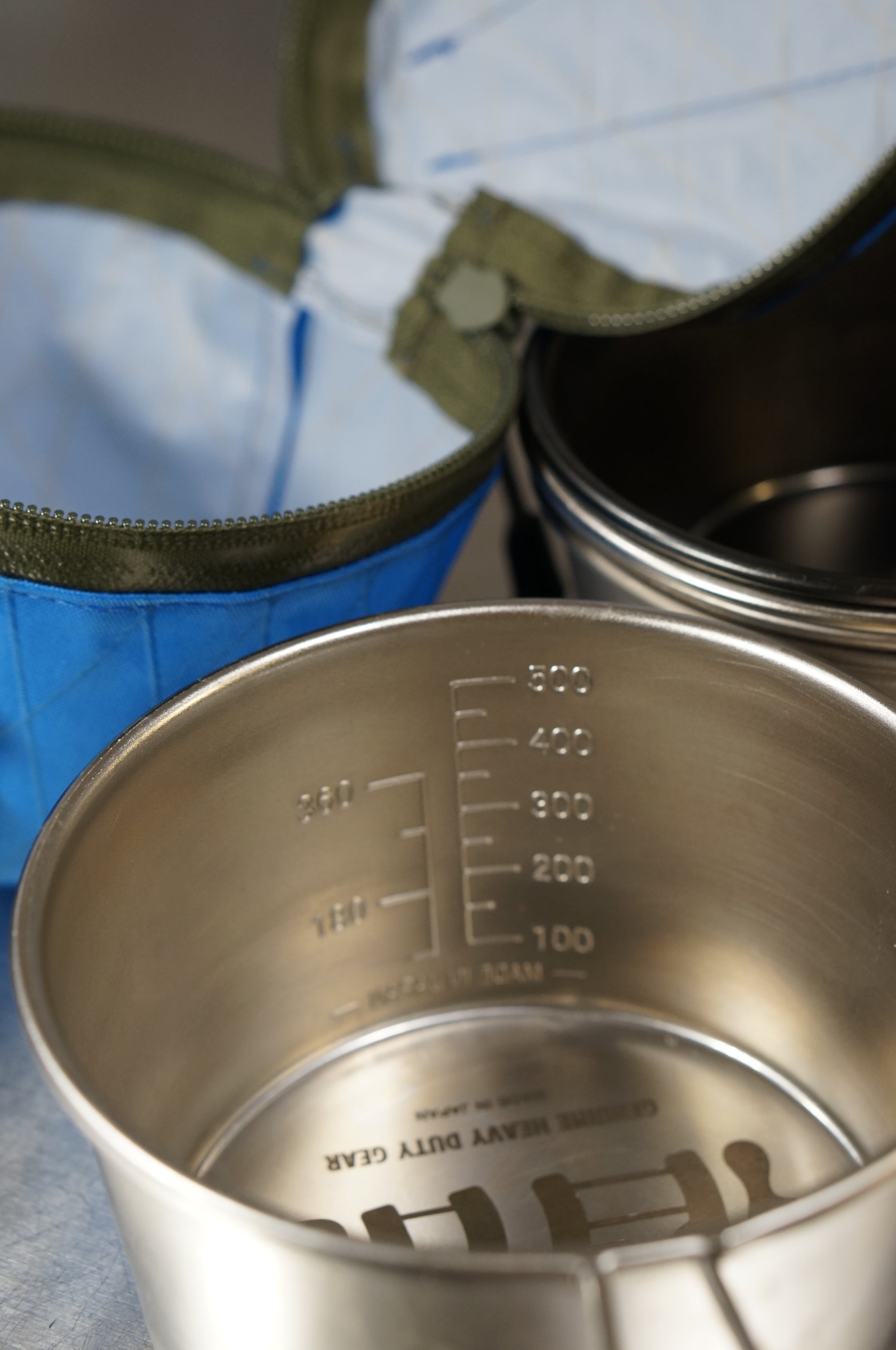 深型シェラカップケースVer8.0-BLUE X-PAC | BALTIC AMBER