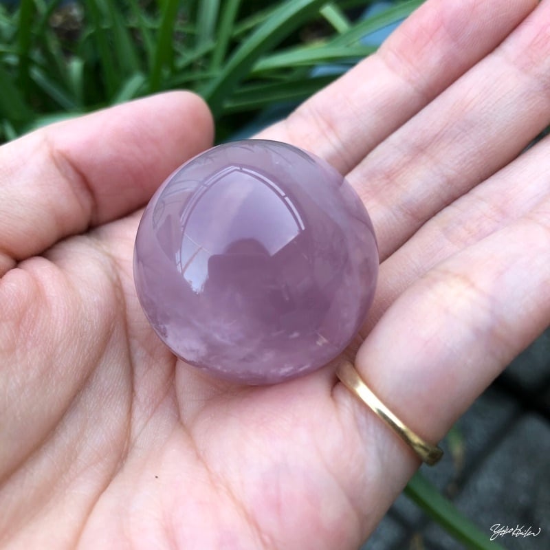 パープルローズクォーツ（マダガスカル産）Purple Rose Quartz | BIZEN