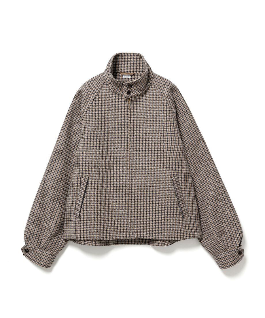 FILL THE BILL/ZIP UP KNIT BLOUSON | coper