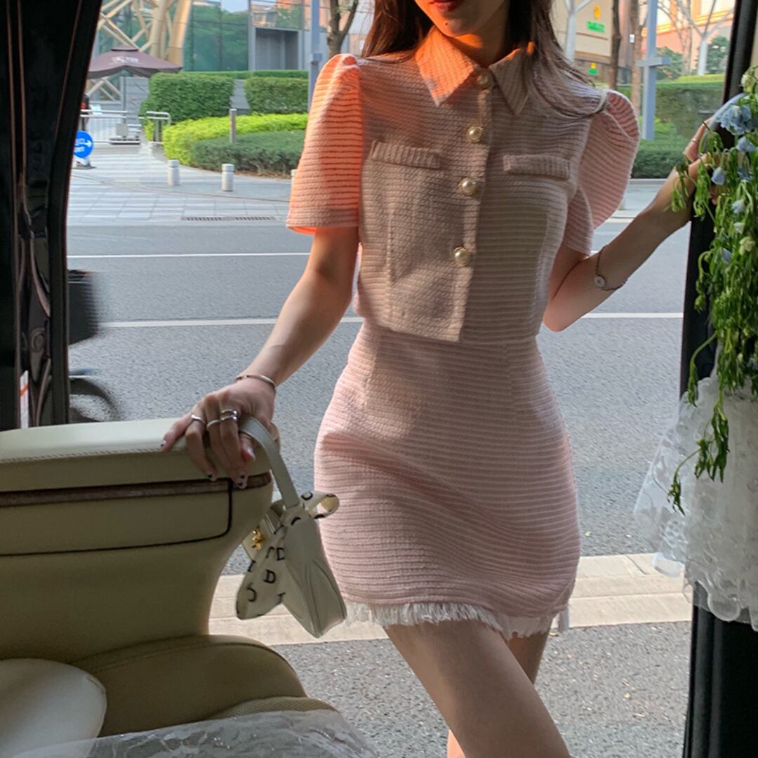 フレンチピンクセットアップ LK295 | Like a