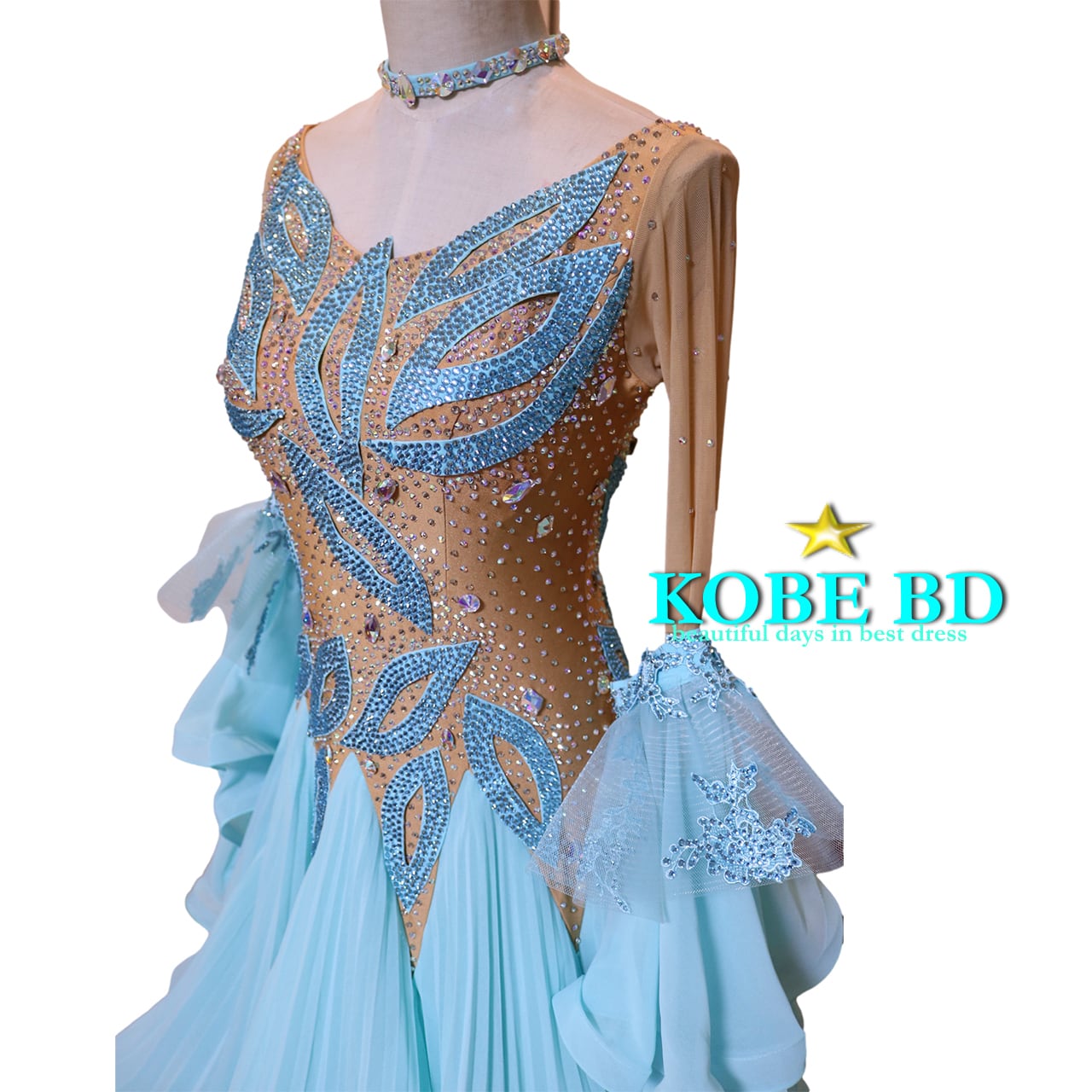 社交ダンスドレス】⭐️【商品番号AIー 241210】スタンダードドレス