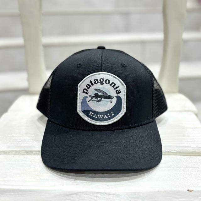 Patagonia】ハワイ限定 希少 Pataloha HAWAII キャップ 帽子 ブラック