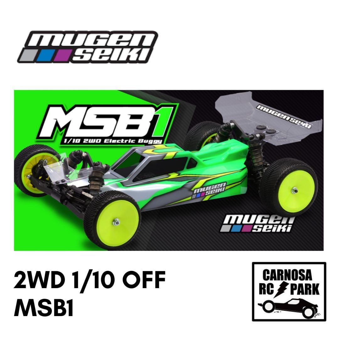 MUGEN 無限精機】MSB1 2WD 1/10 カーキット[B2001] | CARNOSA RC SHOP