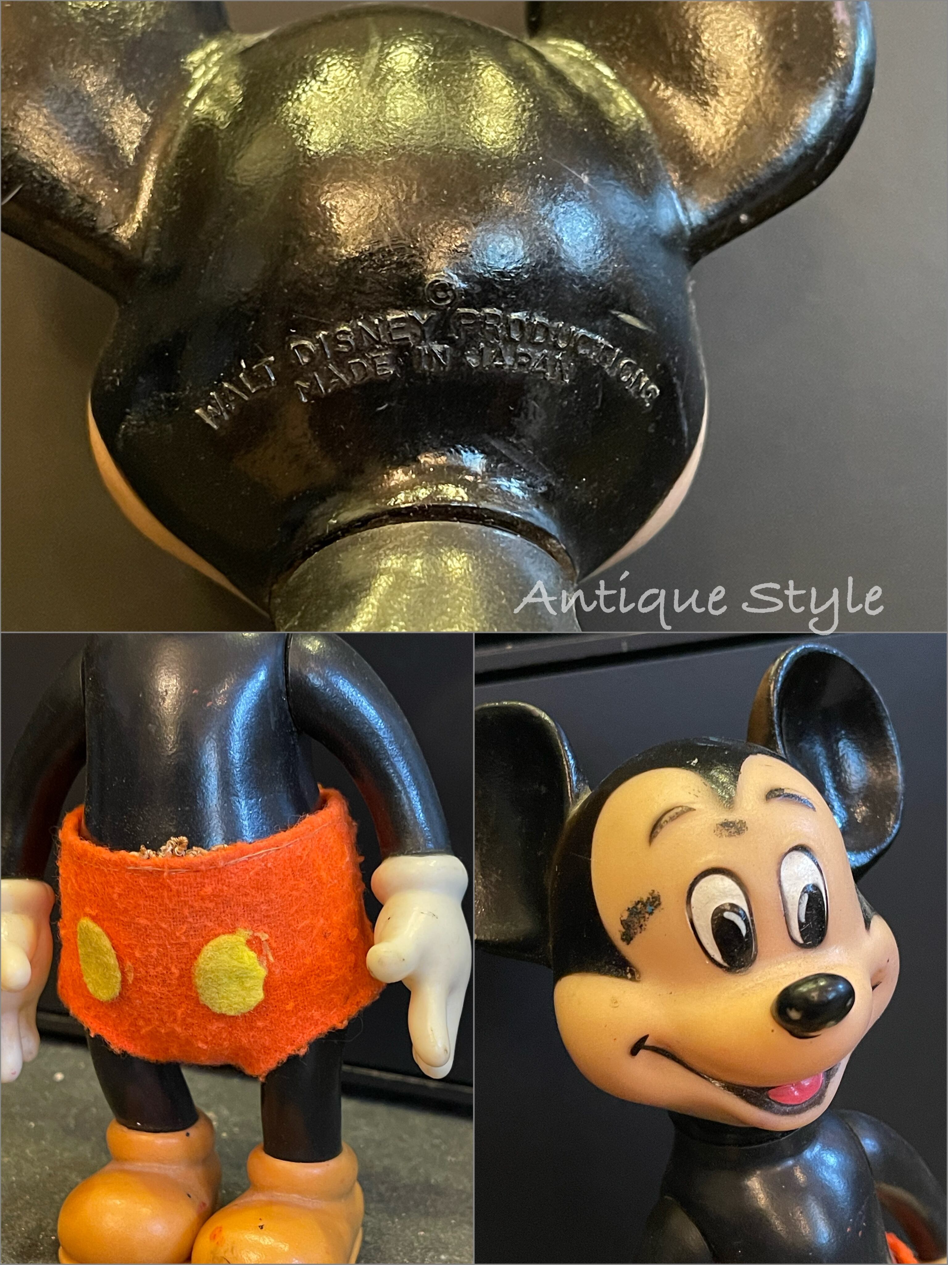 USA ヴィンテージ 日本製 ミッキーマウス ラバードール 音が出る