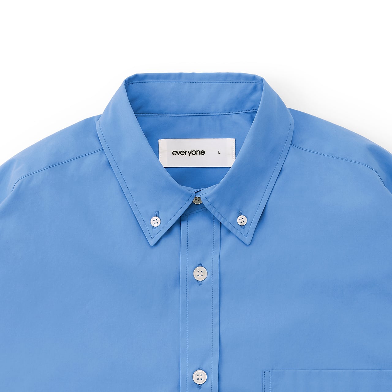 everyone classic button down shirt (SAX) | everyone