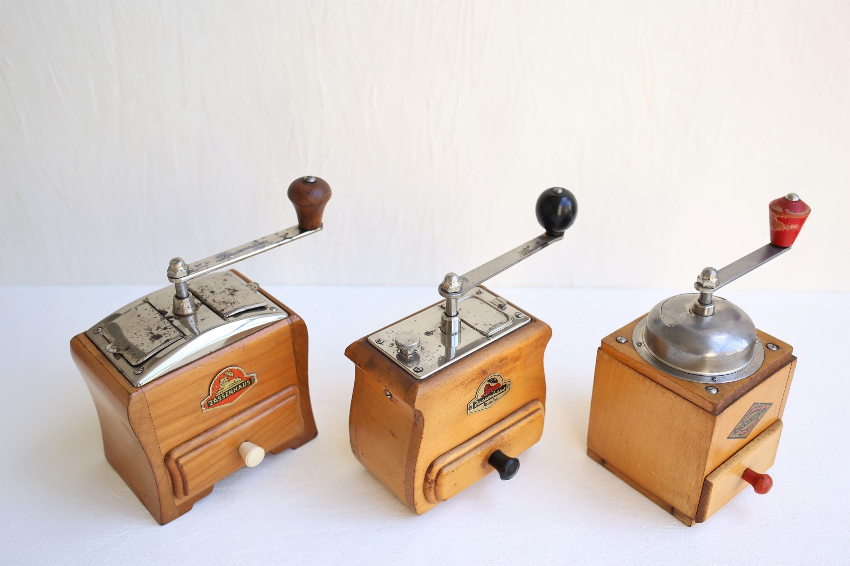 ドイツ ヴィンテージ ZASSENHAUS ザッセンハウス コーヒーミル （蓋