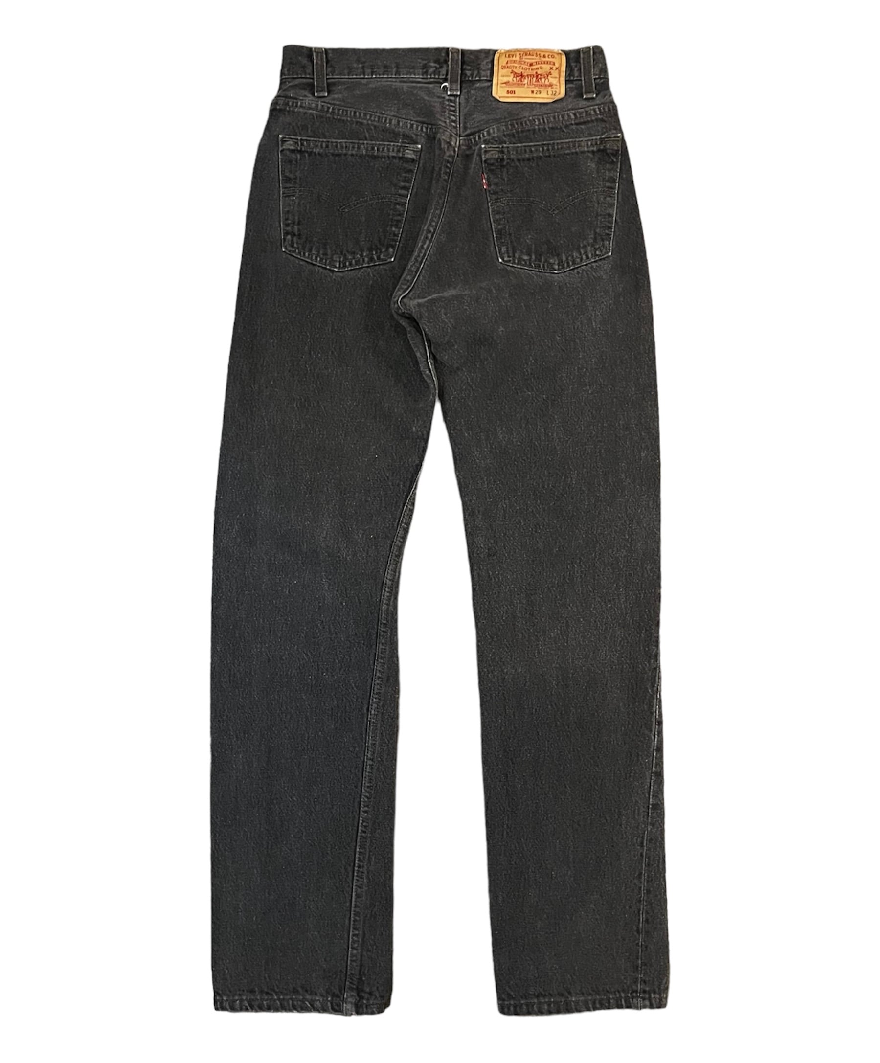 91年製 Levi's501 先染めBlack リーバイス501 先染めブラックジーンズ