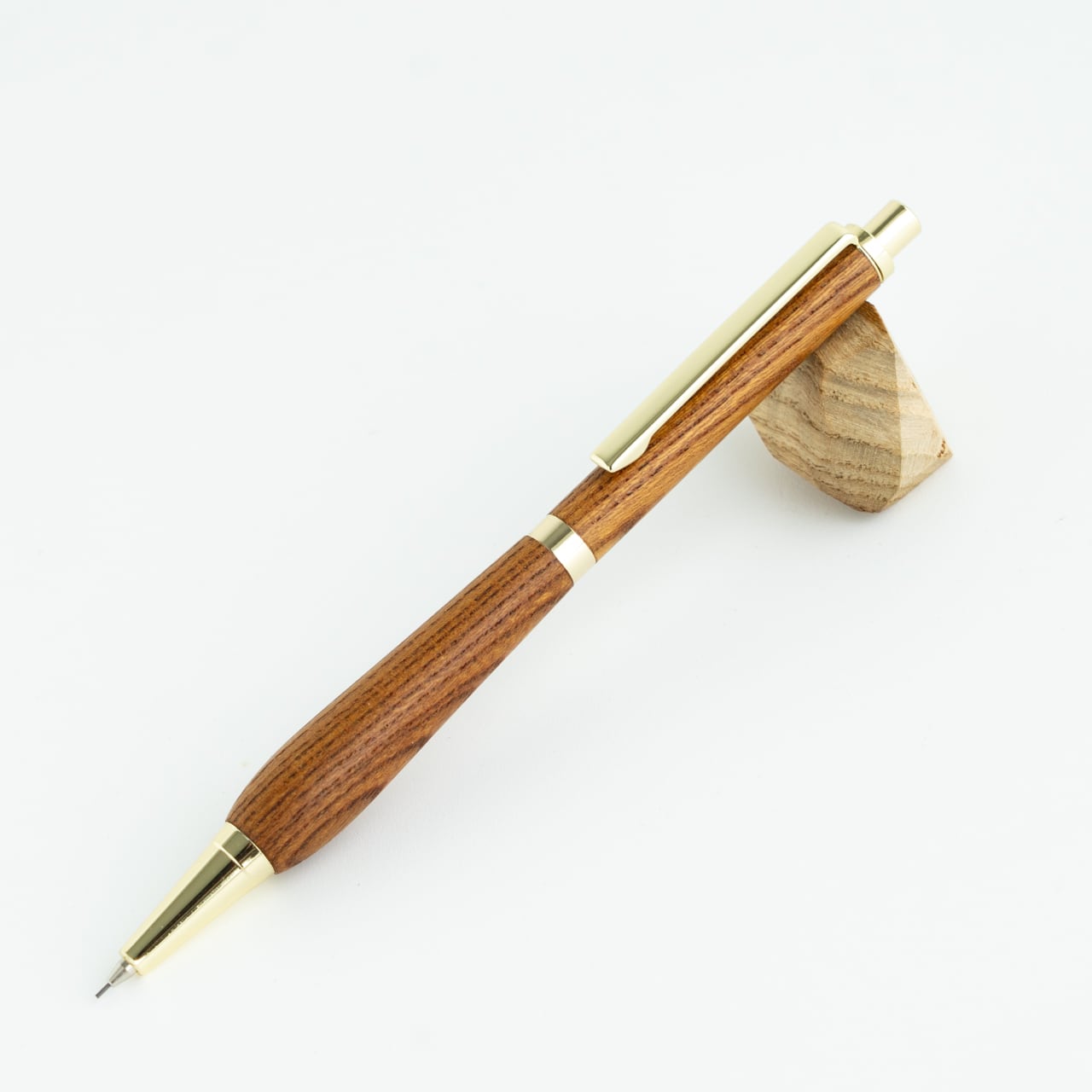 木軸シャーペン】ケヤキ（欅）/0.5mm シャープペンシル/001/Penman