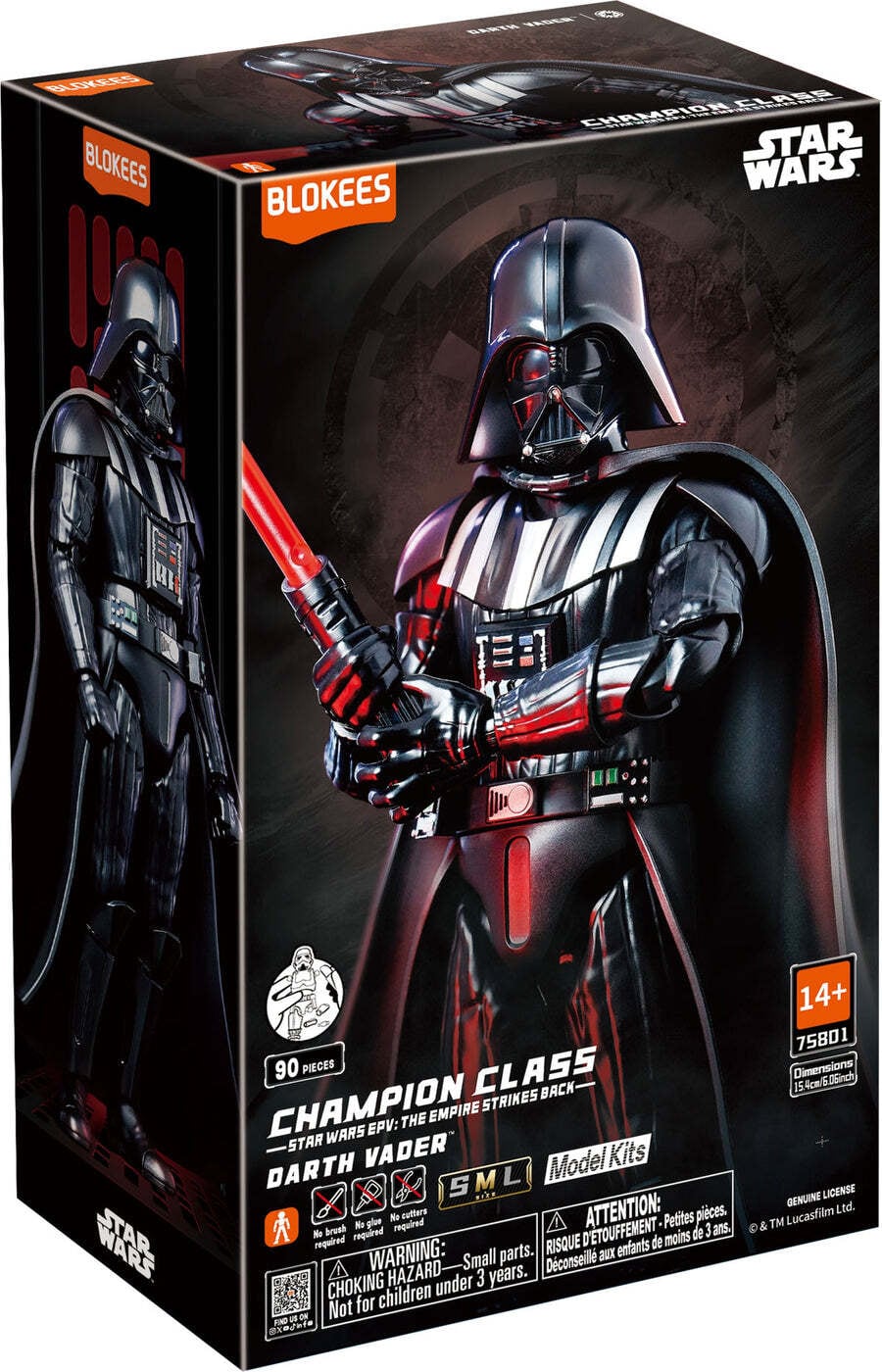プラモデル】BLOKEES STAR WARS Champion Class Darth Vader Model Kit