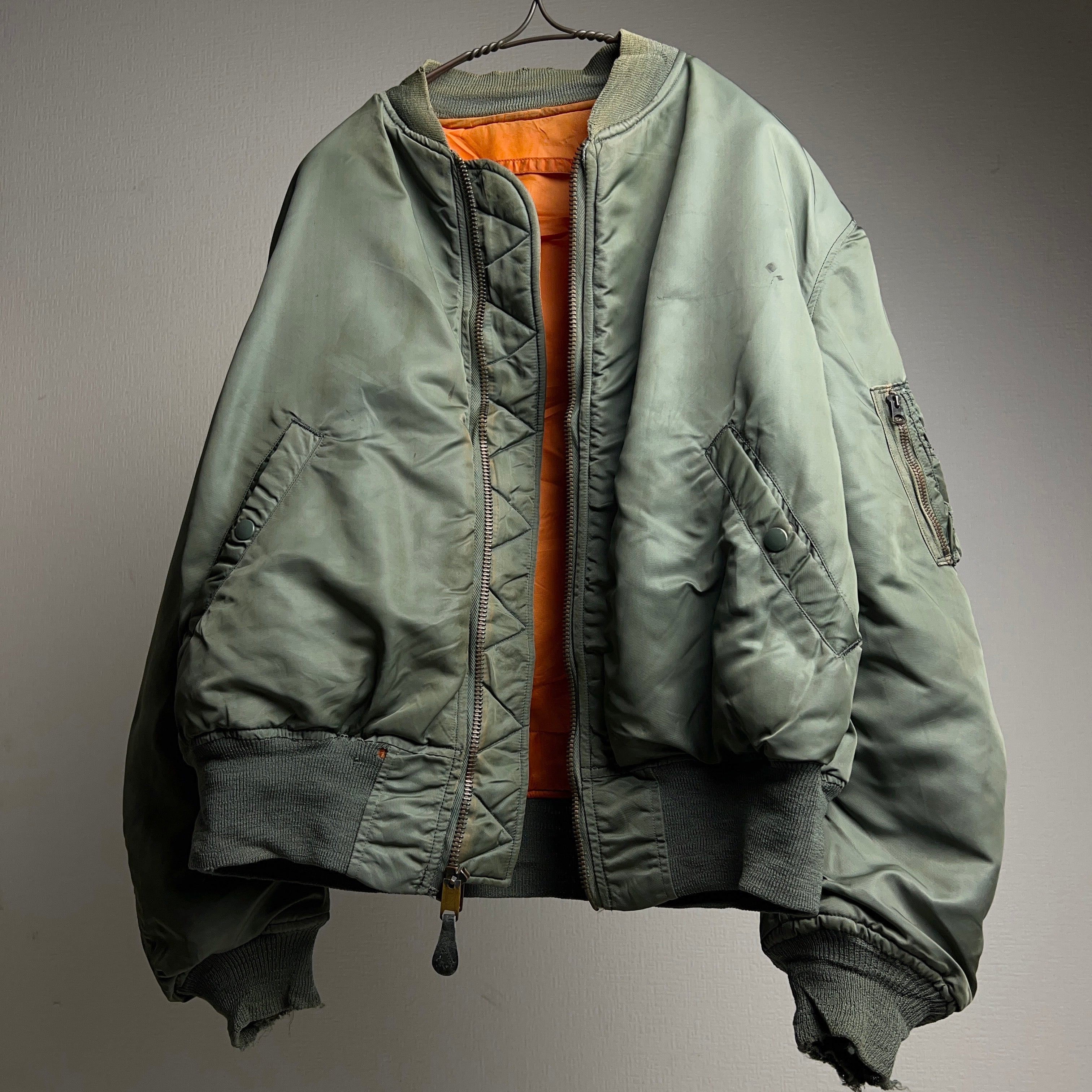 1960's USAF MA-1 FLIGHT JACKET 8279D SIZE LARGE 60年代 米空軍