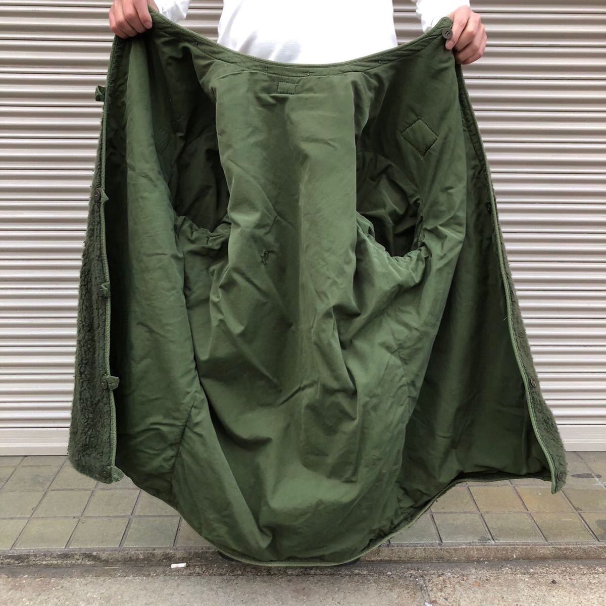 1960's スウェーデン軍 実用 M-59 ミリタリー フィールドコート ボア