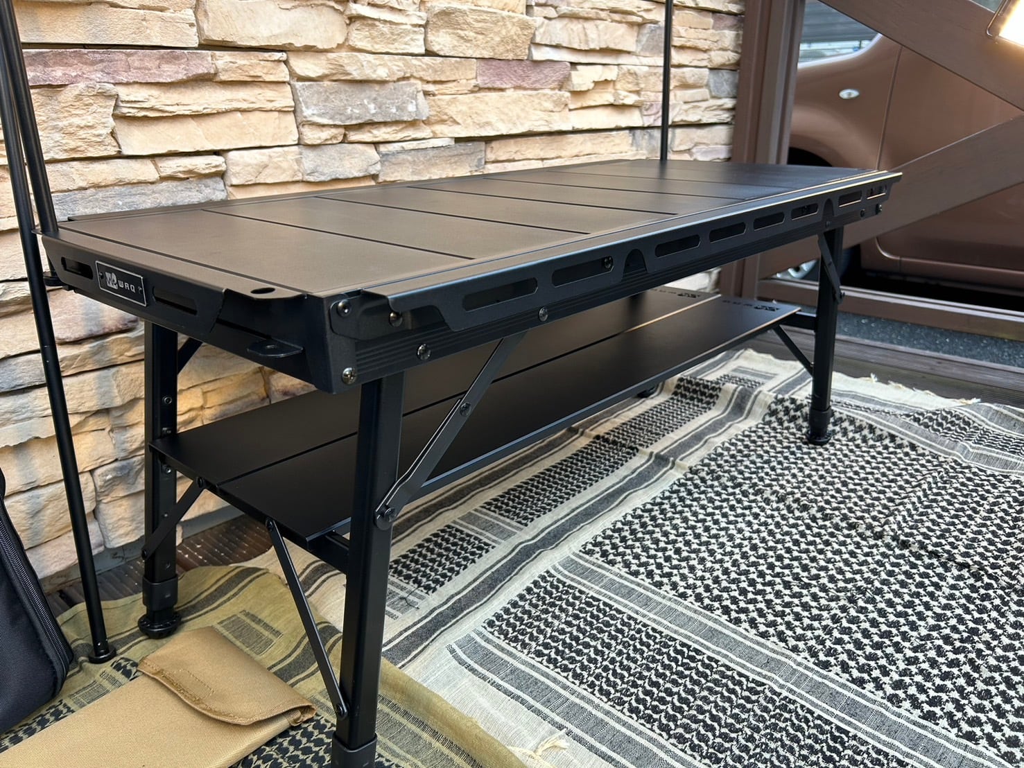 WAQワック】 MULTI IRON TABLE マルチアイアンテーブル パネル式