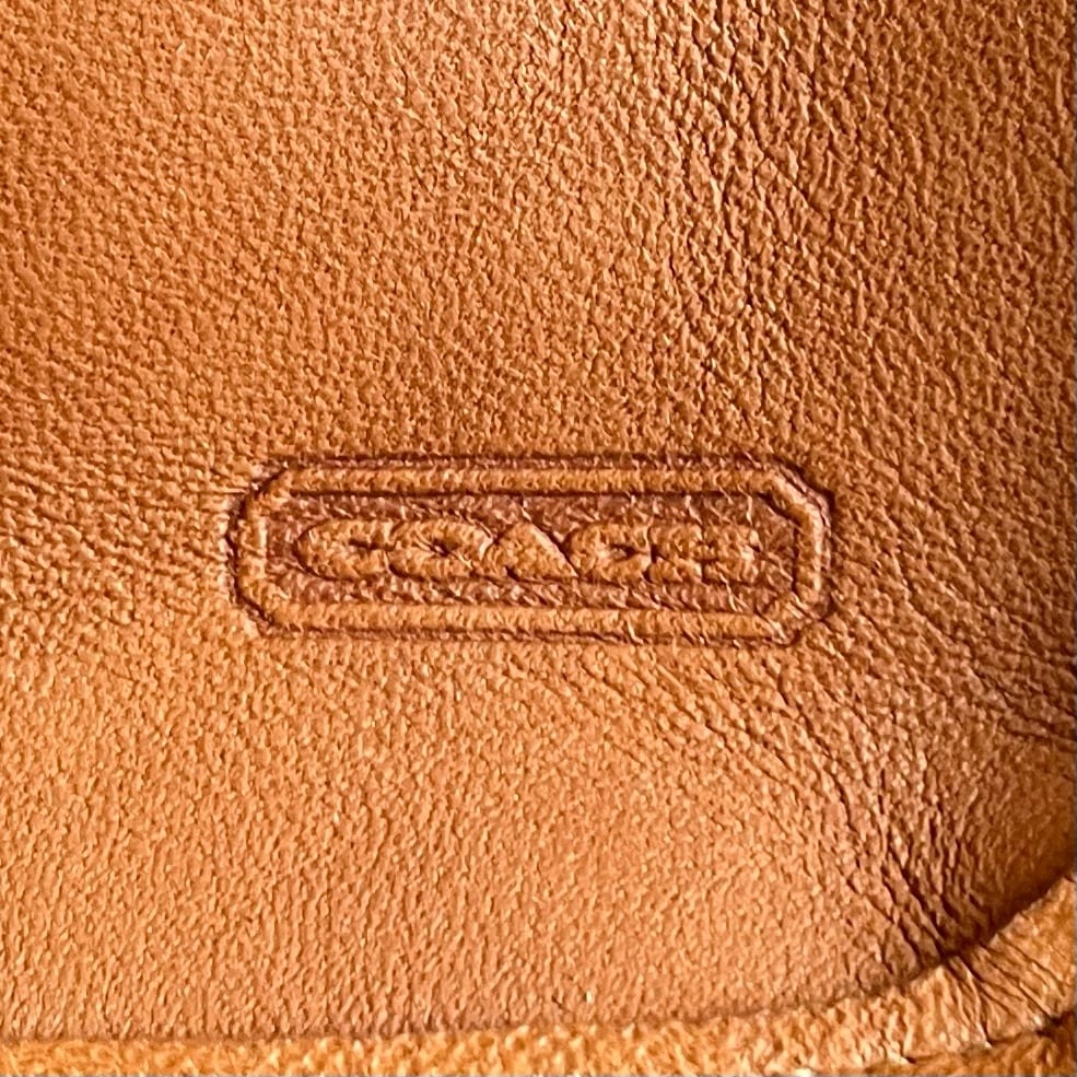 RARE VINTAGE COACH (OLD COACH オールドコーチ) CHUNKY CASE IN
