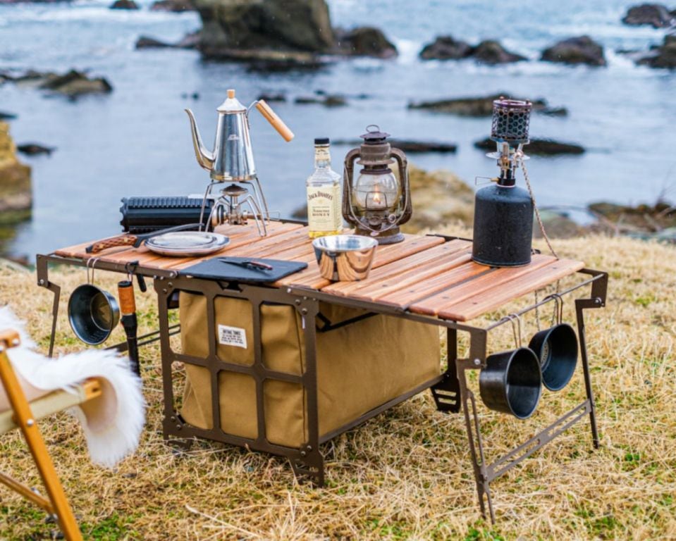 NATURETONES】サイドアップボックス＆テーブル ファブリックver S