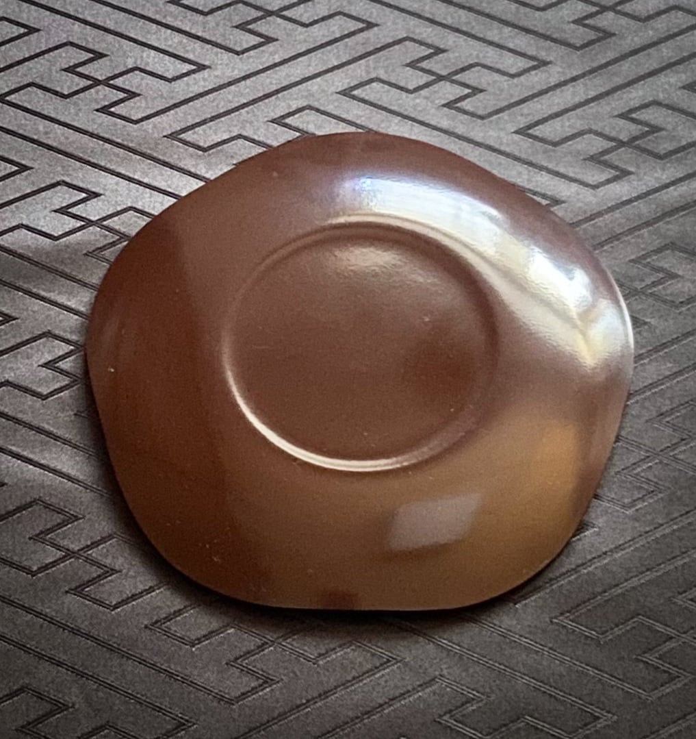 箔一 古代箔 梅型銘々皿 2枚セット 箔工芸 金箔 菓子皿 樹脂 (金沢