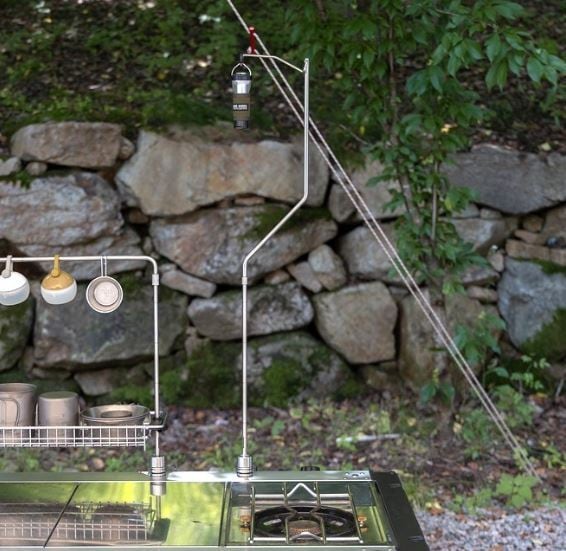 スノーピーク ランタンハンガー+クランプセット スノーピーク TTA