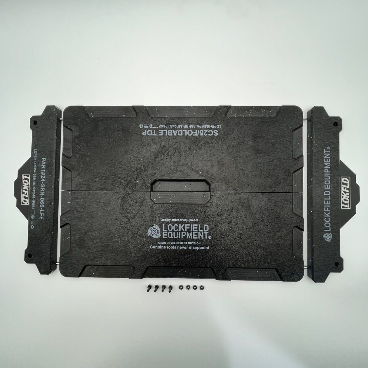 LOCKFIELD EQUIPMENTフォルダブルトップ再プラBKシェルコン天板