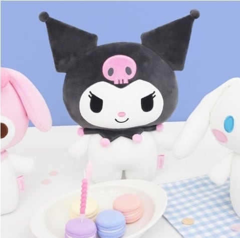韓国限定 サンリオ SANRIO クロミ ぬいぐるみ セット くろみ KUROMI K