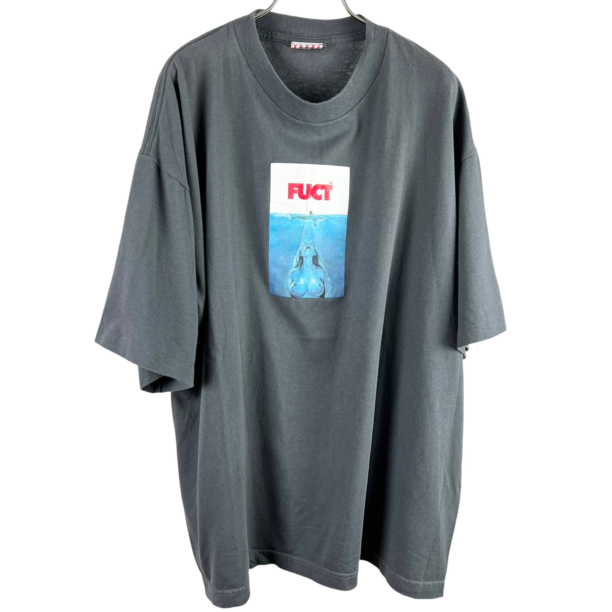 FUCT(ファクト) 90s Masterpiece Jaws Parody T Shirt (grey
