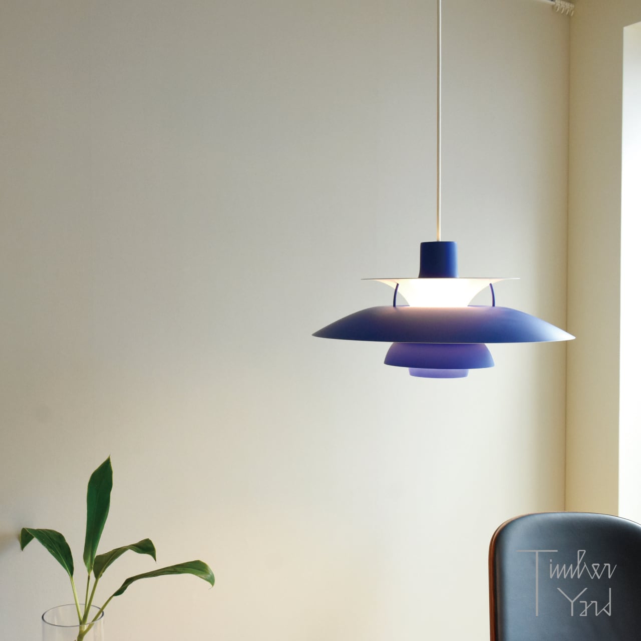 PH 5 / モノクローム・ブルー / Louis Poulsen（ルイスポールセン