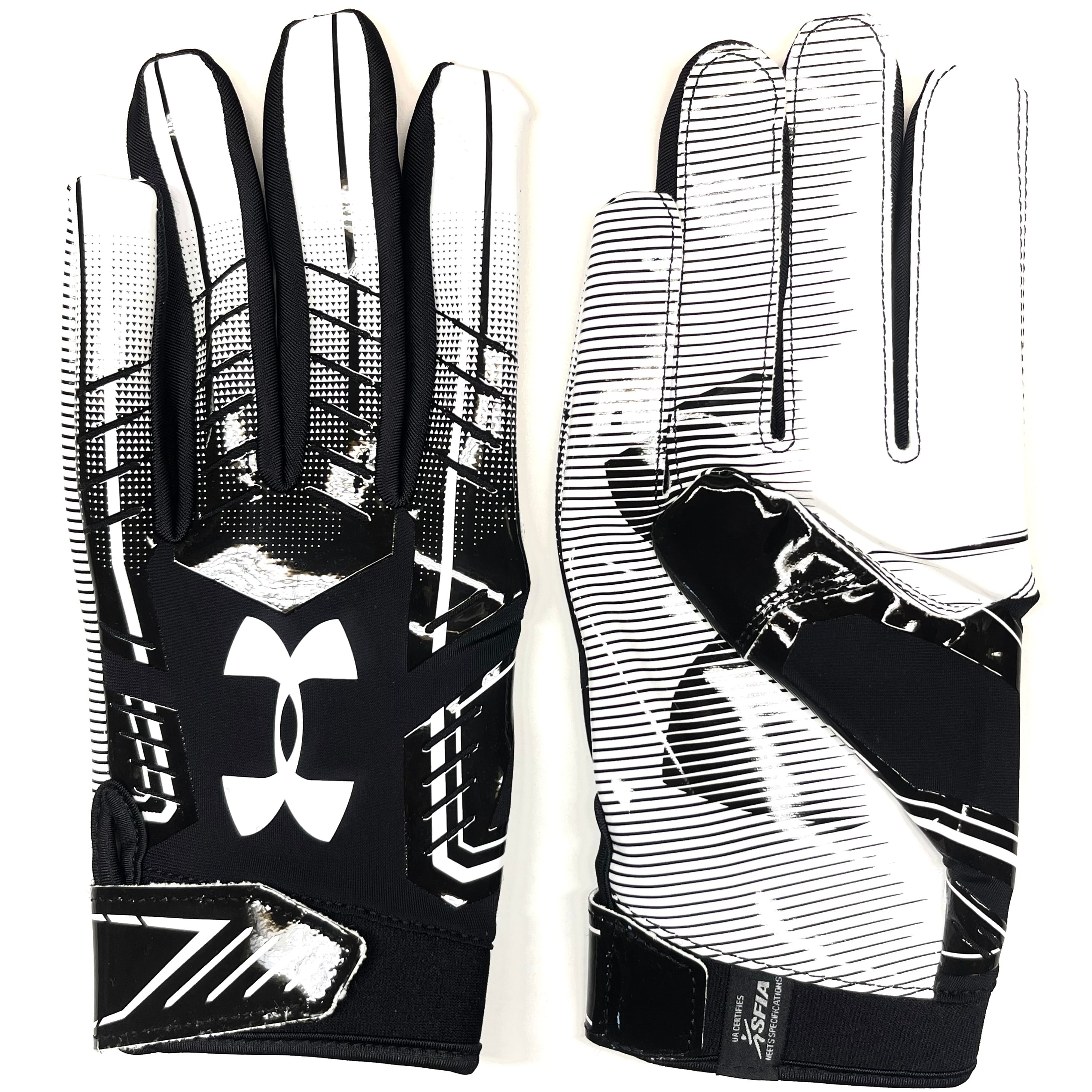 S,M】UA F6 GLOVE NOVELTY アメリカンフラッグ アメフト グローブ