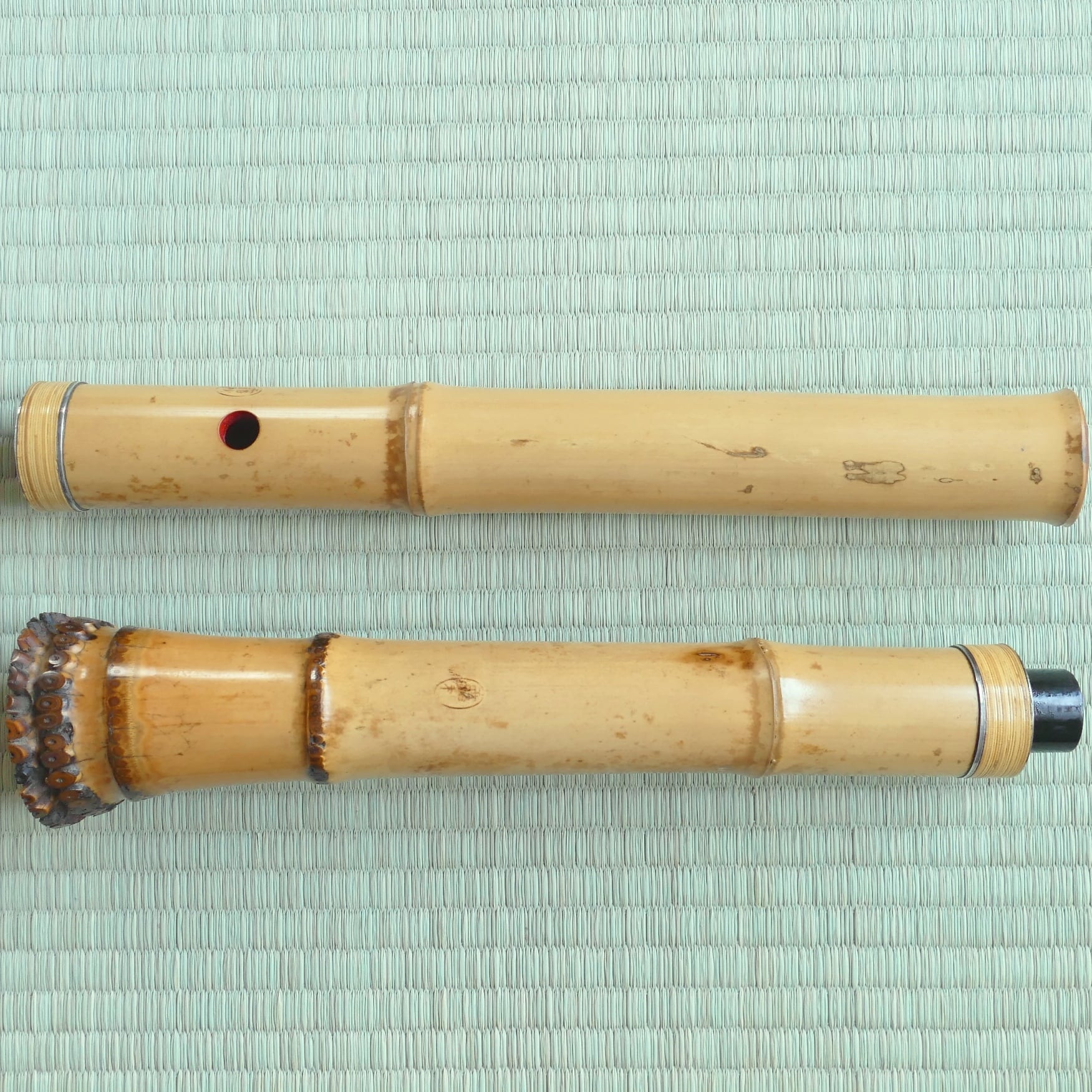 露秋銘 一尺八寸管 都山流尺八 露秋銘 一尺八寸管 都山流尺八 尺八 玉山